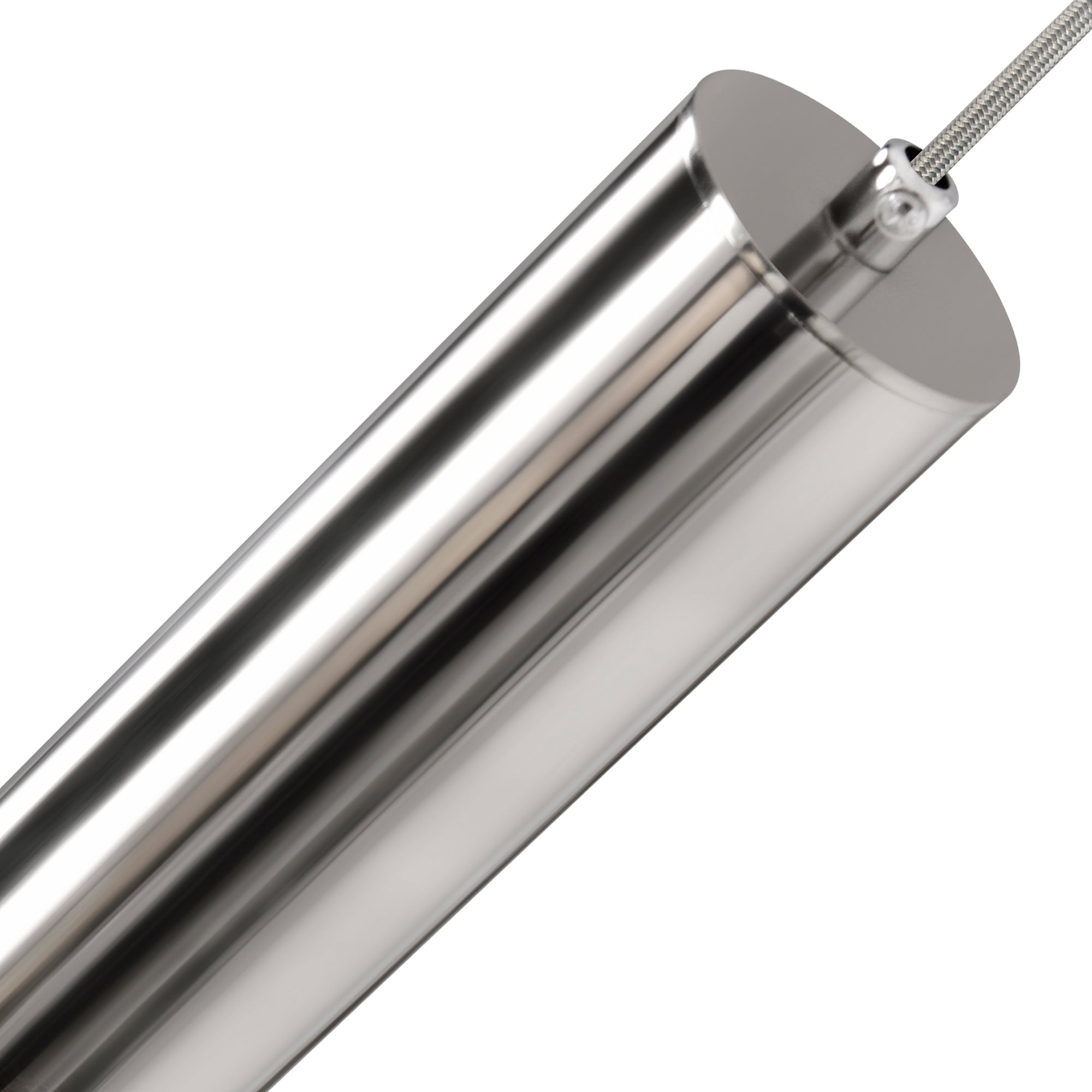 Lena Integrated LED 5in Satin Nickel Mini Pendant