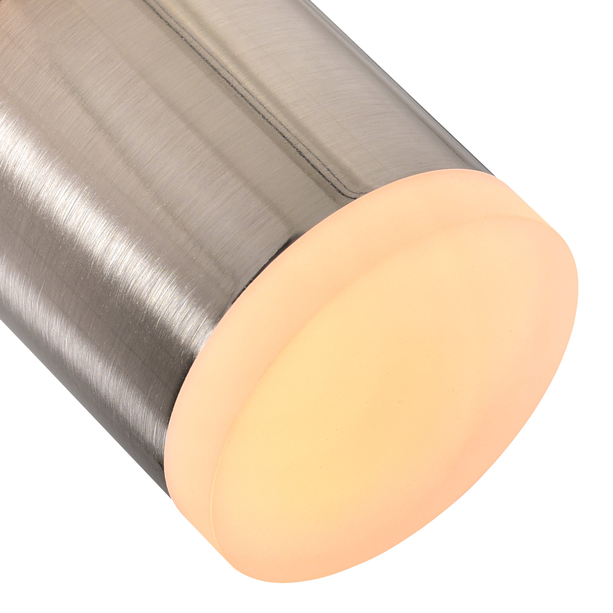 Lena Integrated LED 5in Satin Nickel Mini Pendant