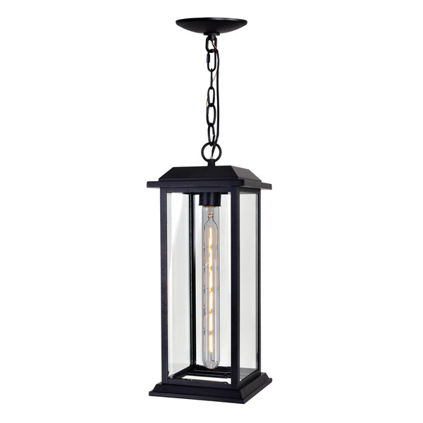 Blackbridge 1 Light Black Outdoor Pendant