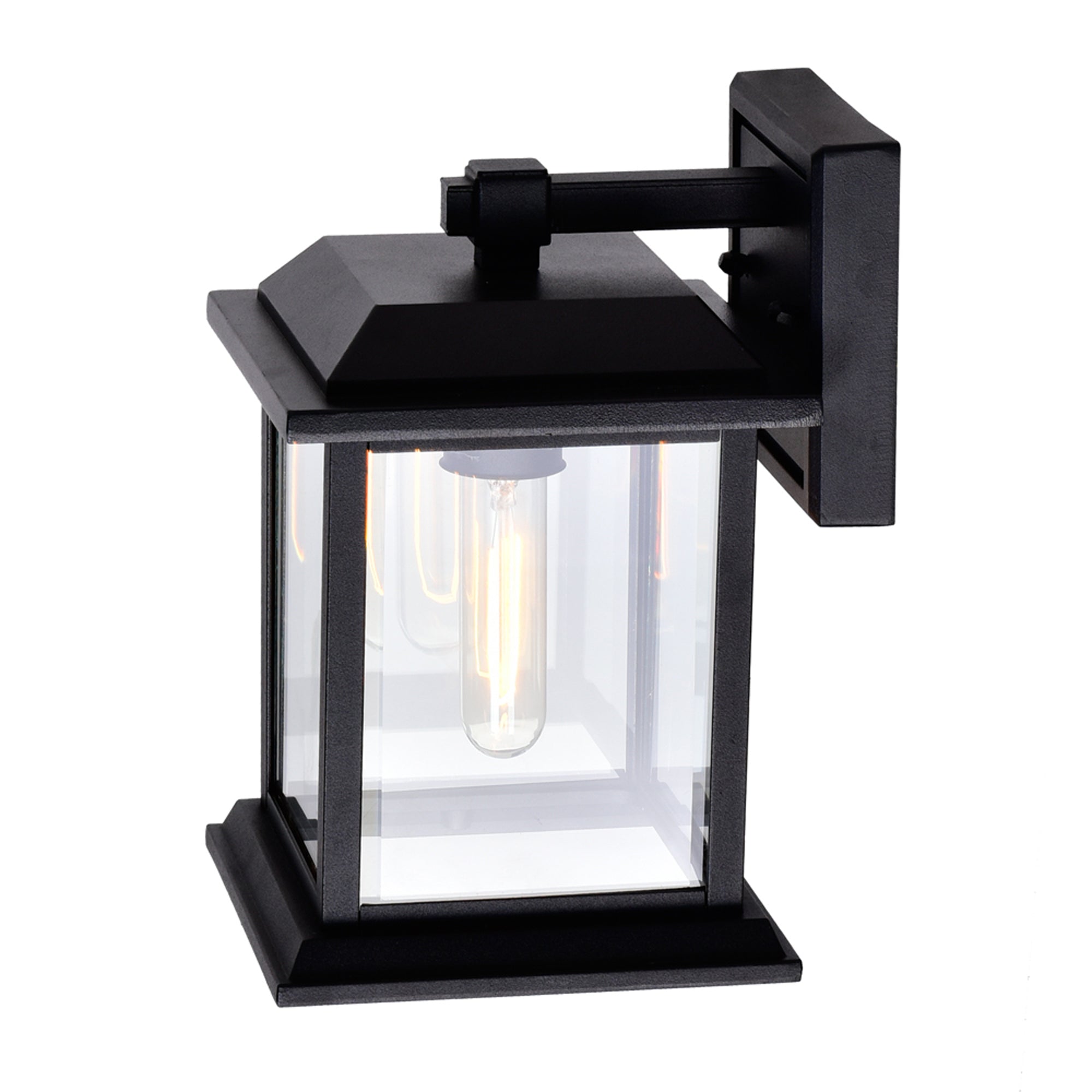 Blackbridge 1 Light Black Outdoor Wall Lantern