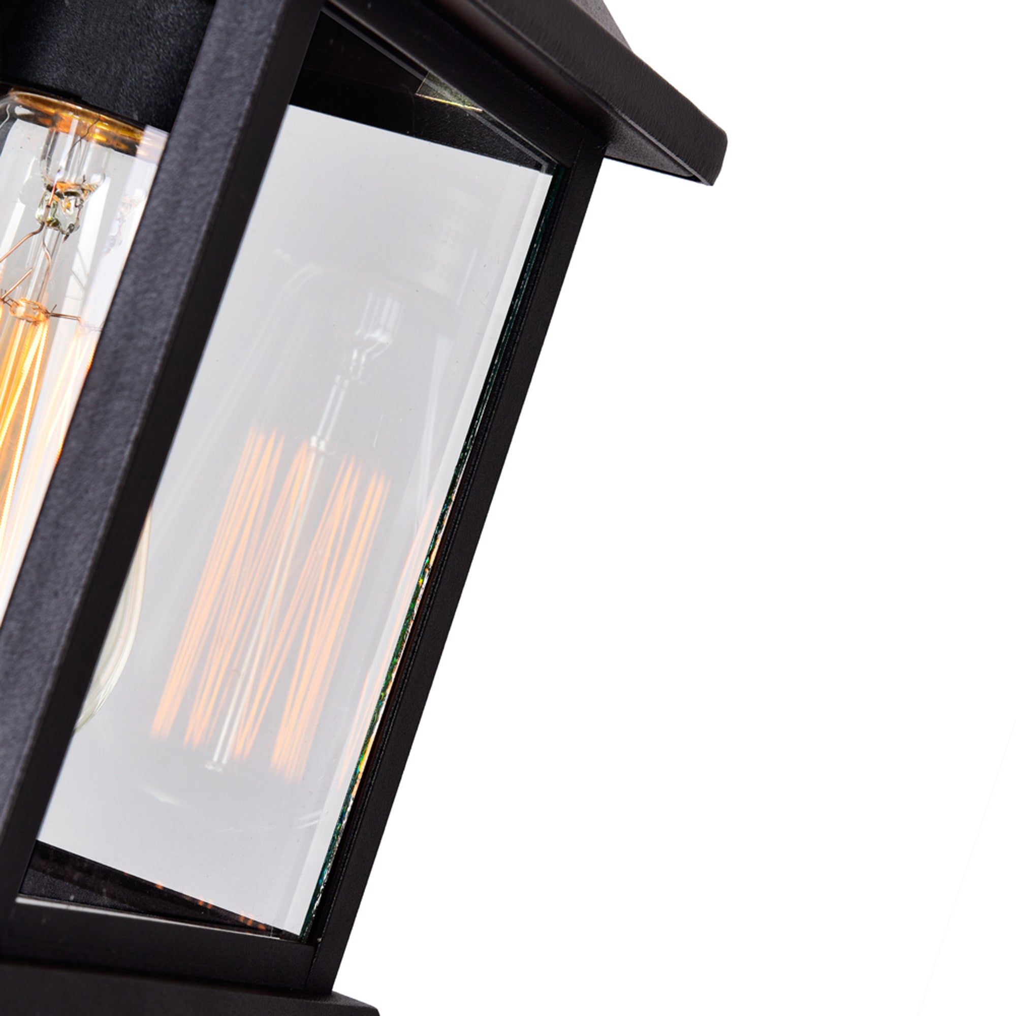 Blackbridge 1 Light Black Outdoor Wall Lantern