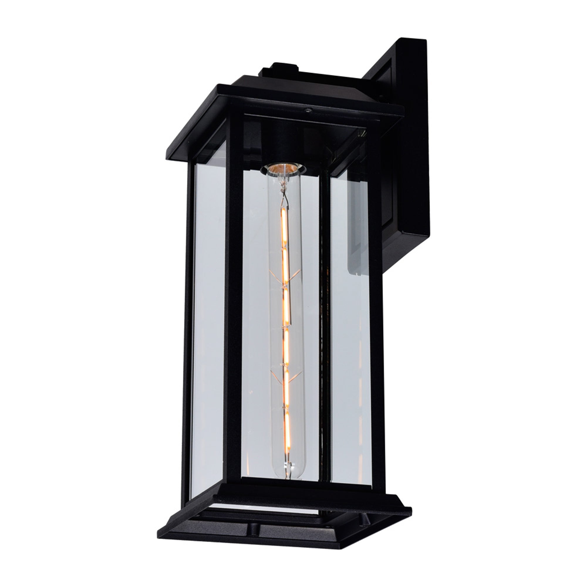 Blackbridge 1 Light Black Outdoor Wall Lantern