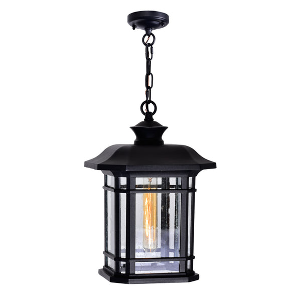 Blackburn 1 Light Black Outdoor Pendant