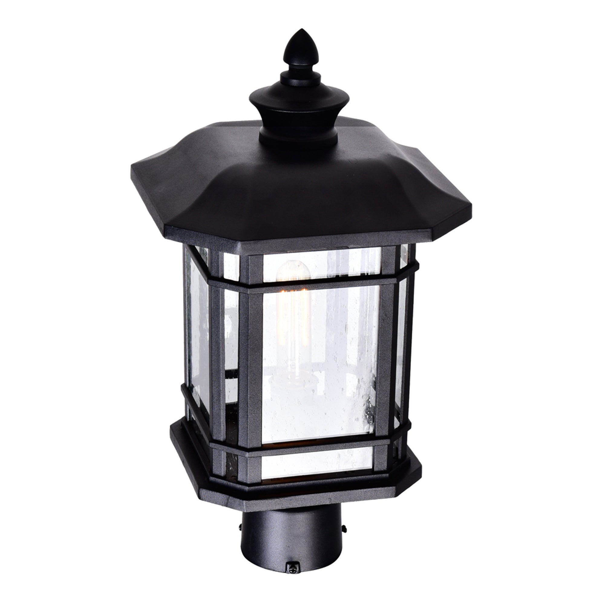 Blackburn 1 Light Black Outdoor Lantern Head