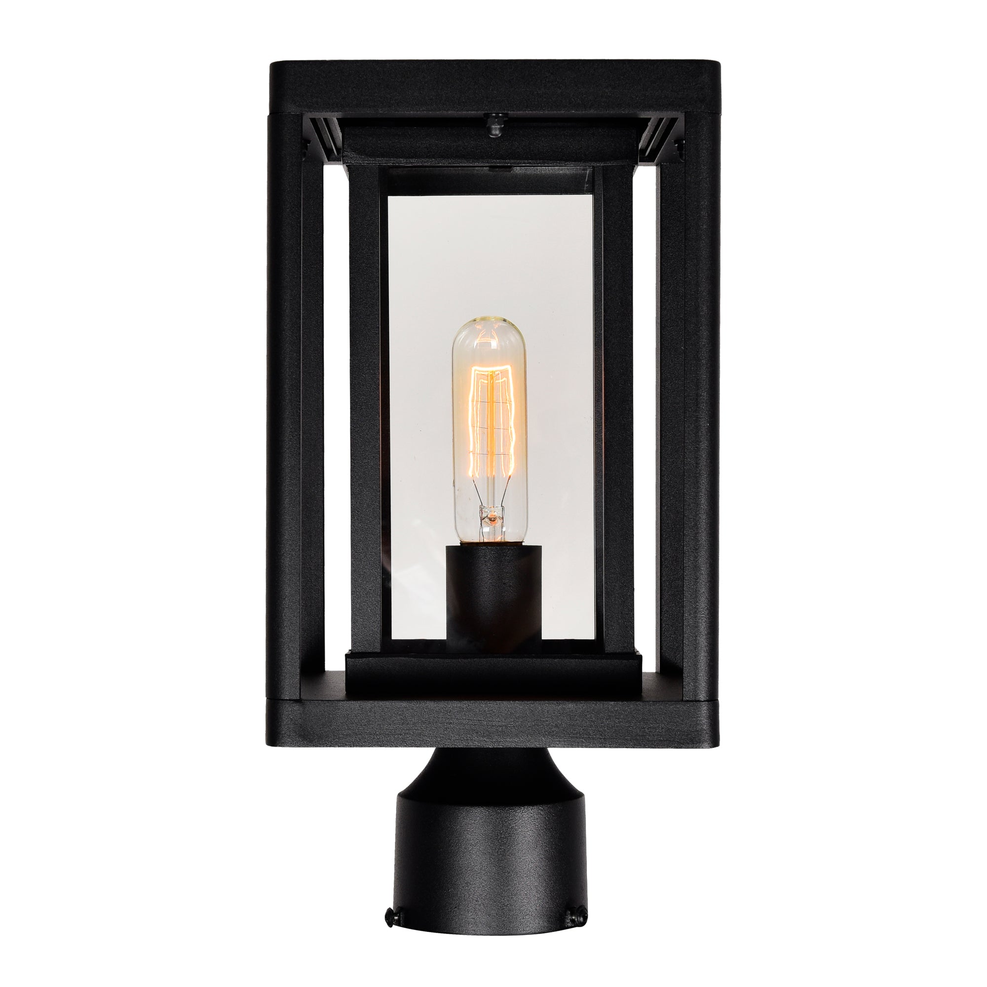 Mulvane 1 Light Black Outdoor Lantern Head