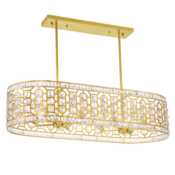 Belinda 8 Light Champagne Chandelier