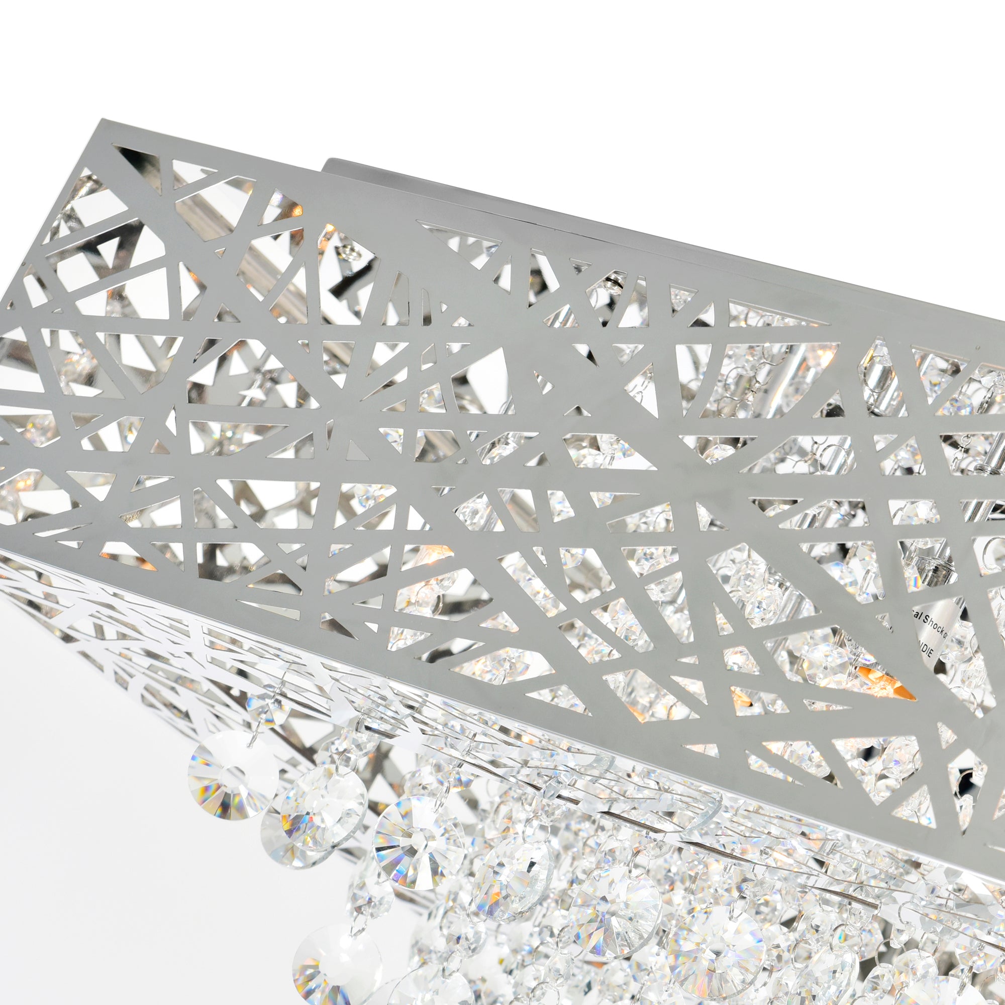 Eternity 9 Light Chandelier With Chrome Finish