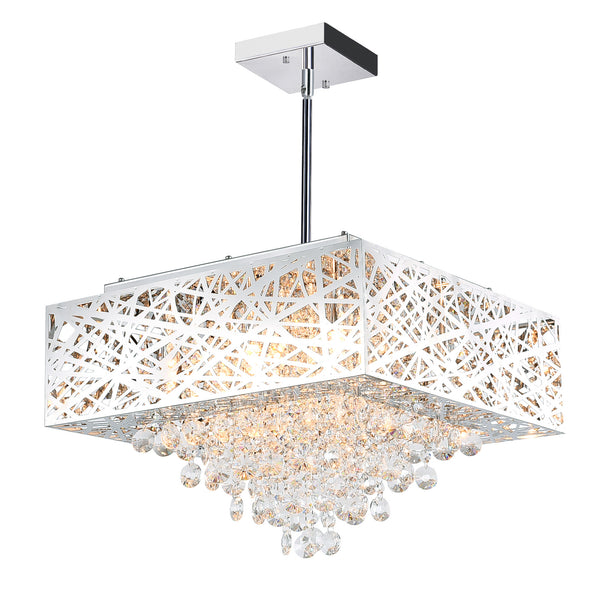 Eternity 9 Light Chandelier With Chrome Finish