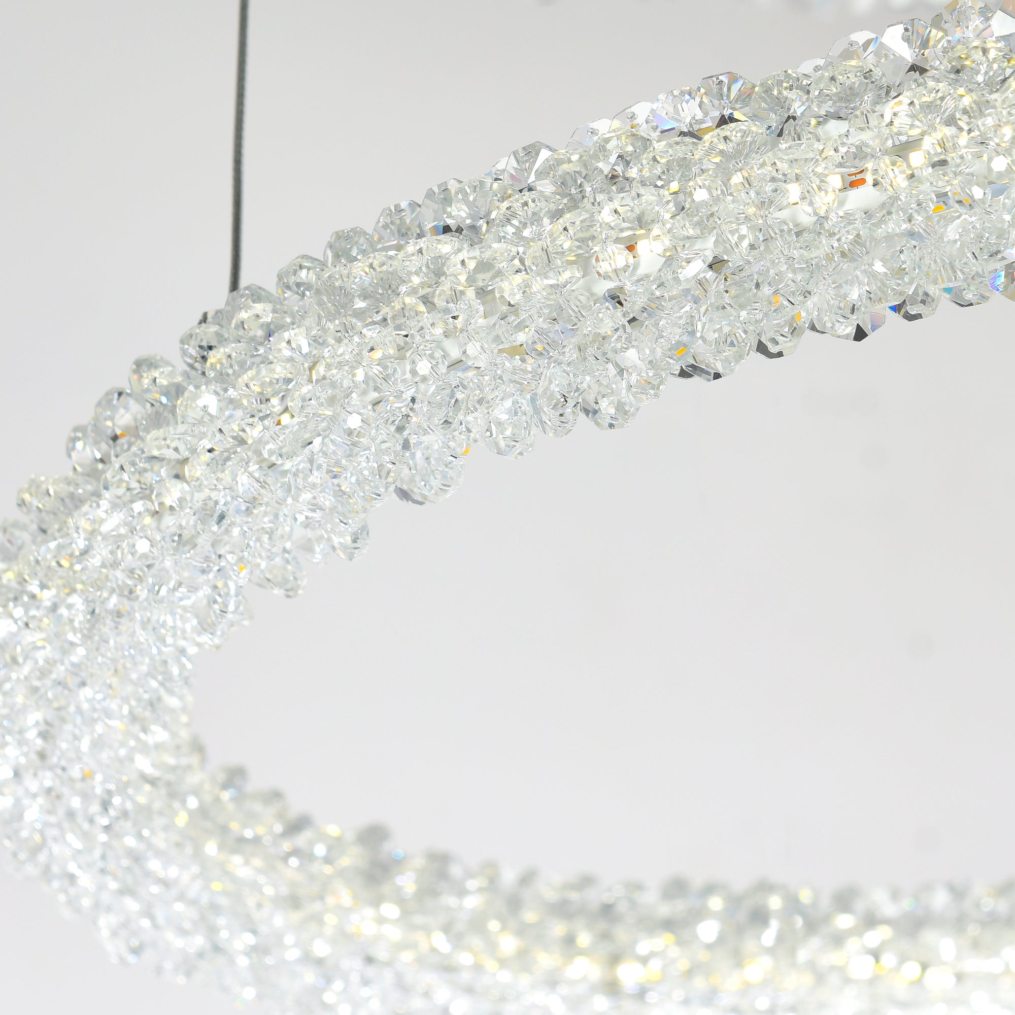 Arielle LED Chandelier With Chrome Finish