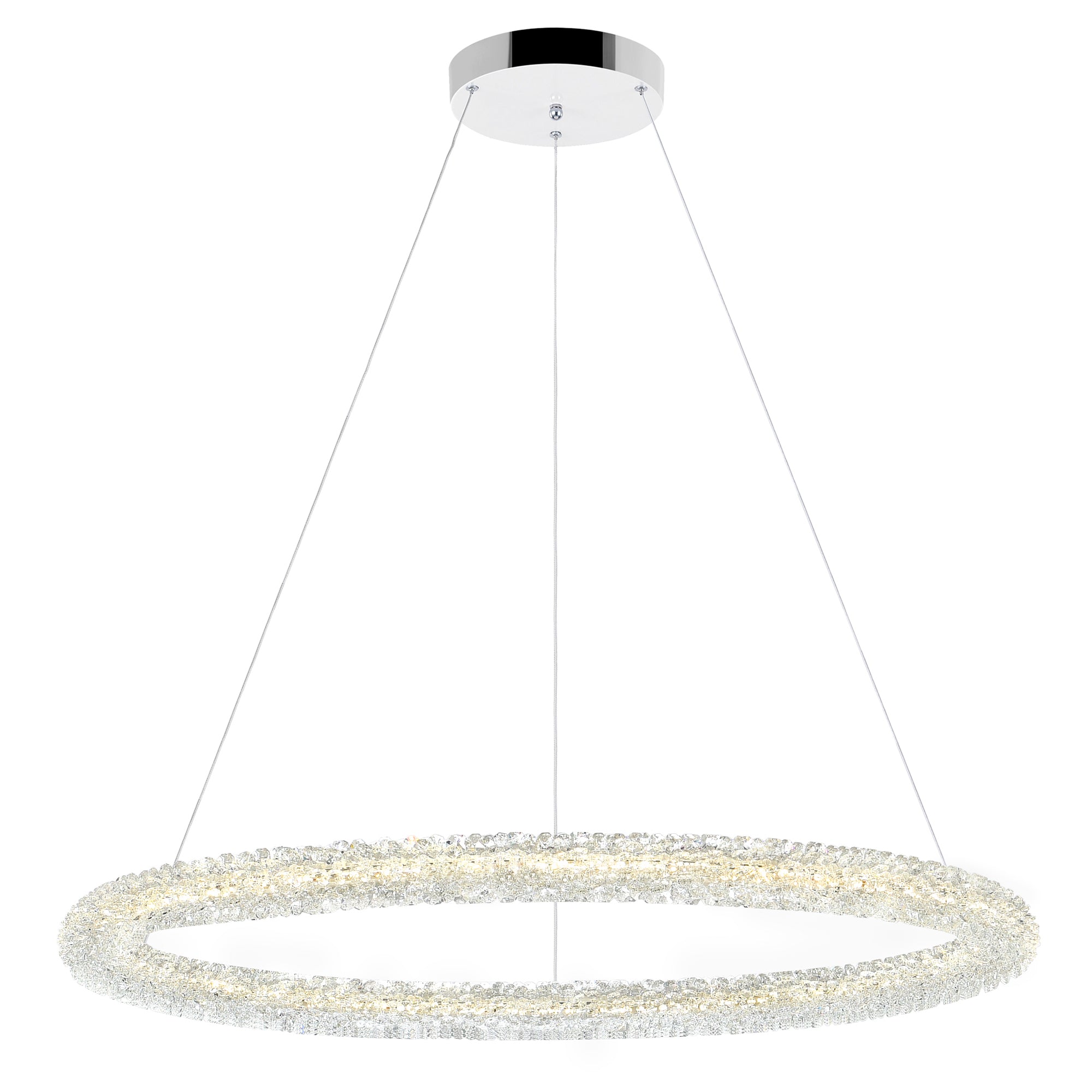 Arielle LED Chandelier With Chrome Finish