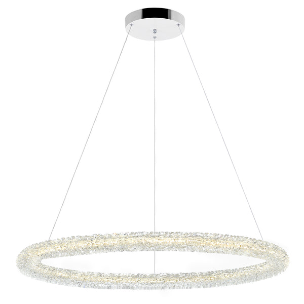 Arielle LED Chandelier With Chrome Finish