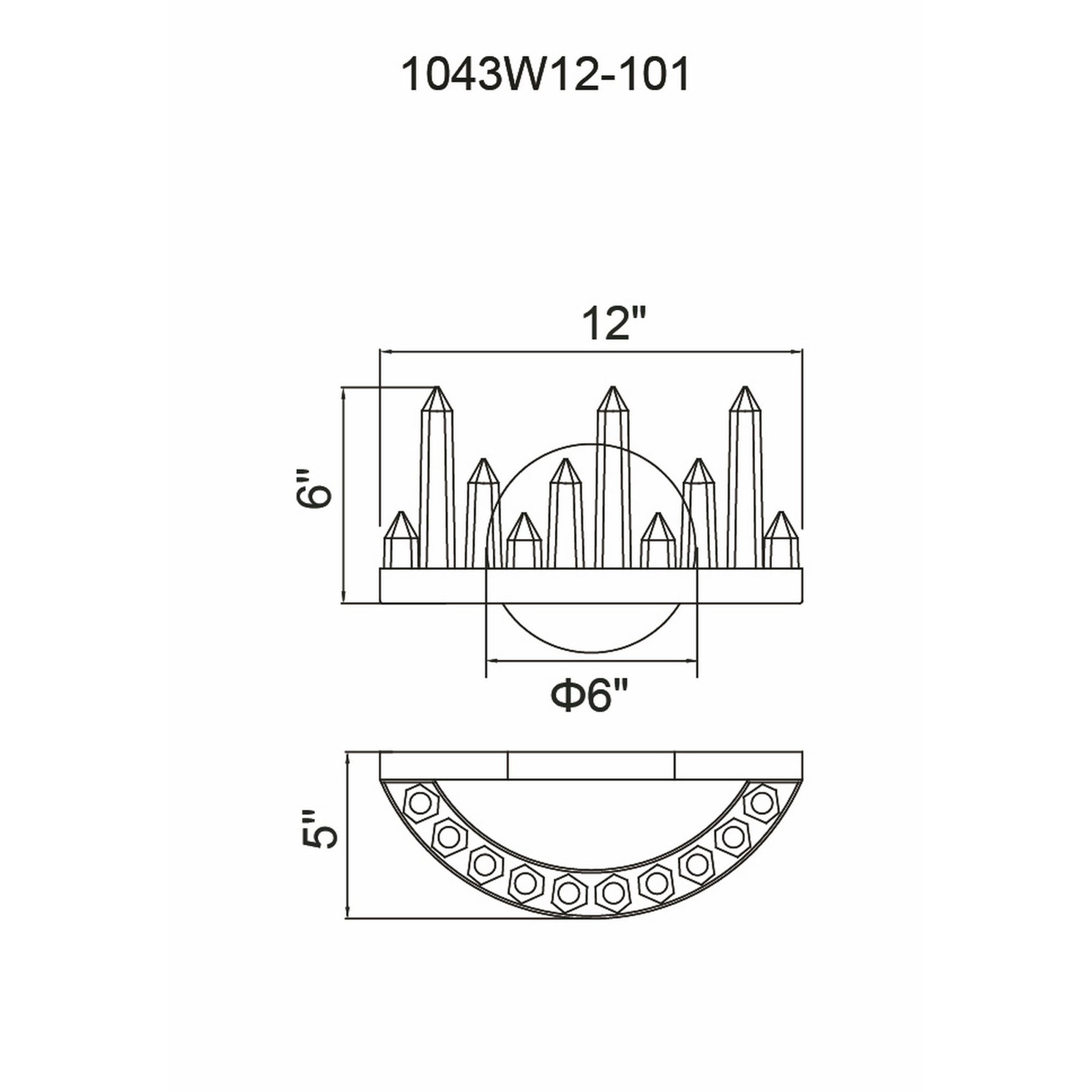 Juliette Integrated LED Black Wall Sconce