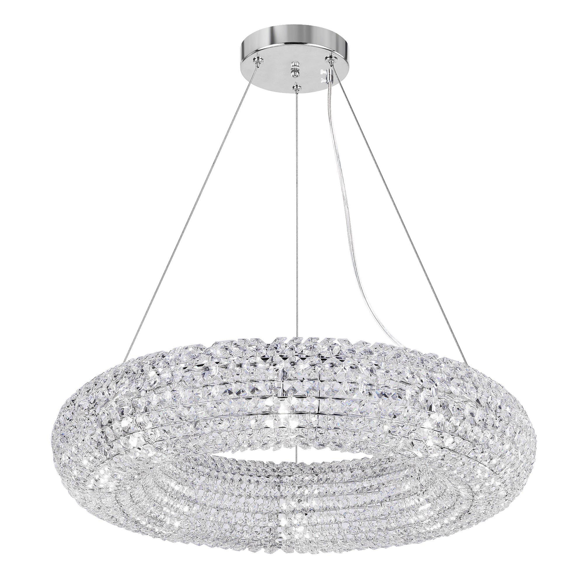 Veronique 8 Light Chrome Chandelier