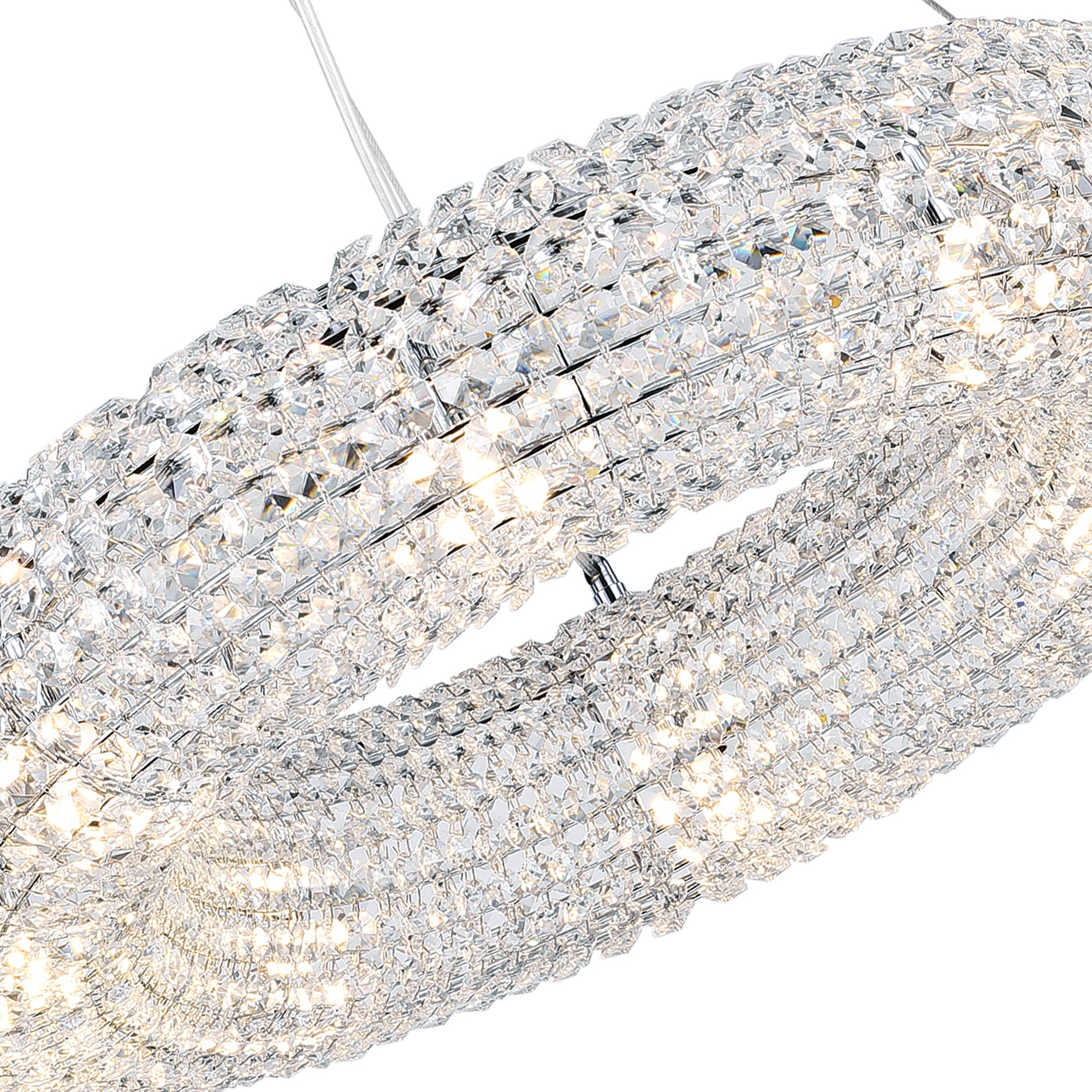 Veronique 8 Light Chrome Chandelier