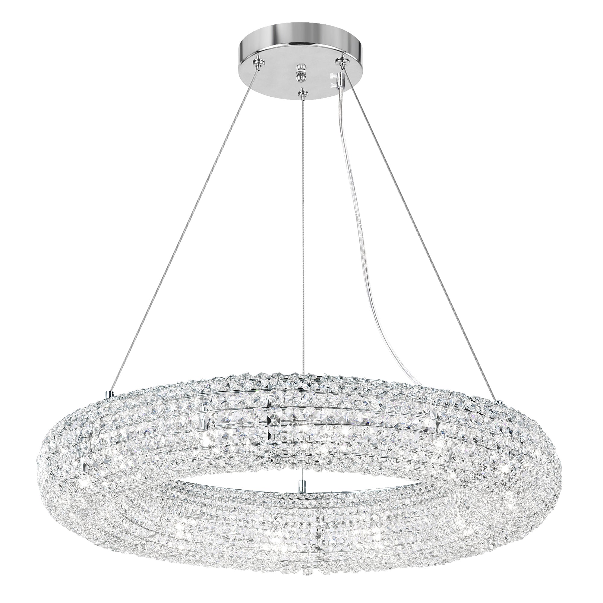 Veronique 12 Light Chrome Chandelier