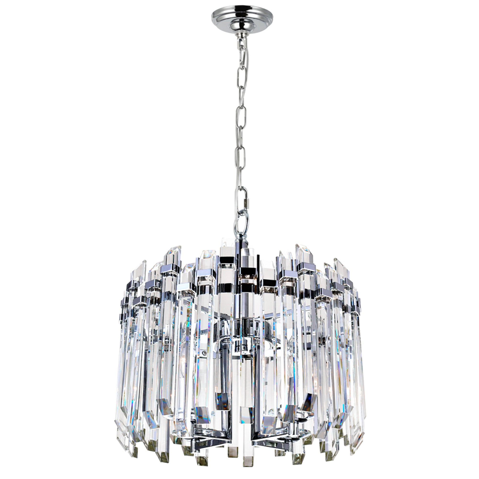 Henrietta 4 Light Chandelier With Chrome Finish