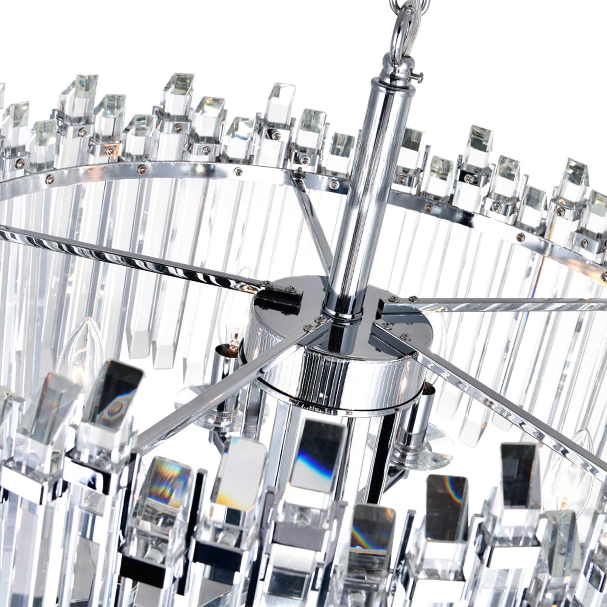 Henrietta 6 Light Chandelier With Chrome Finish