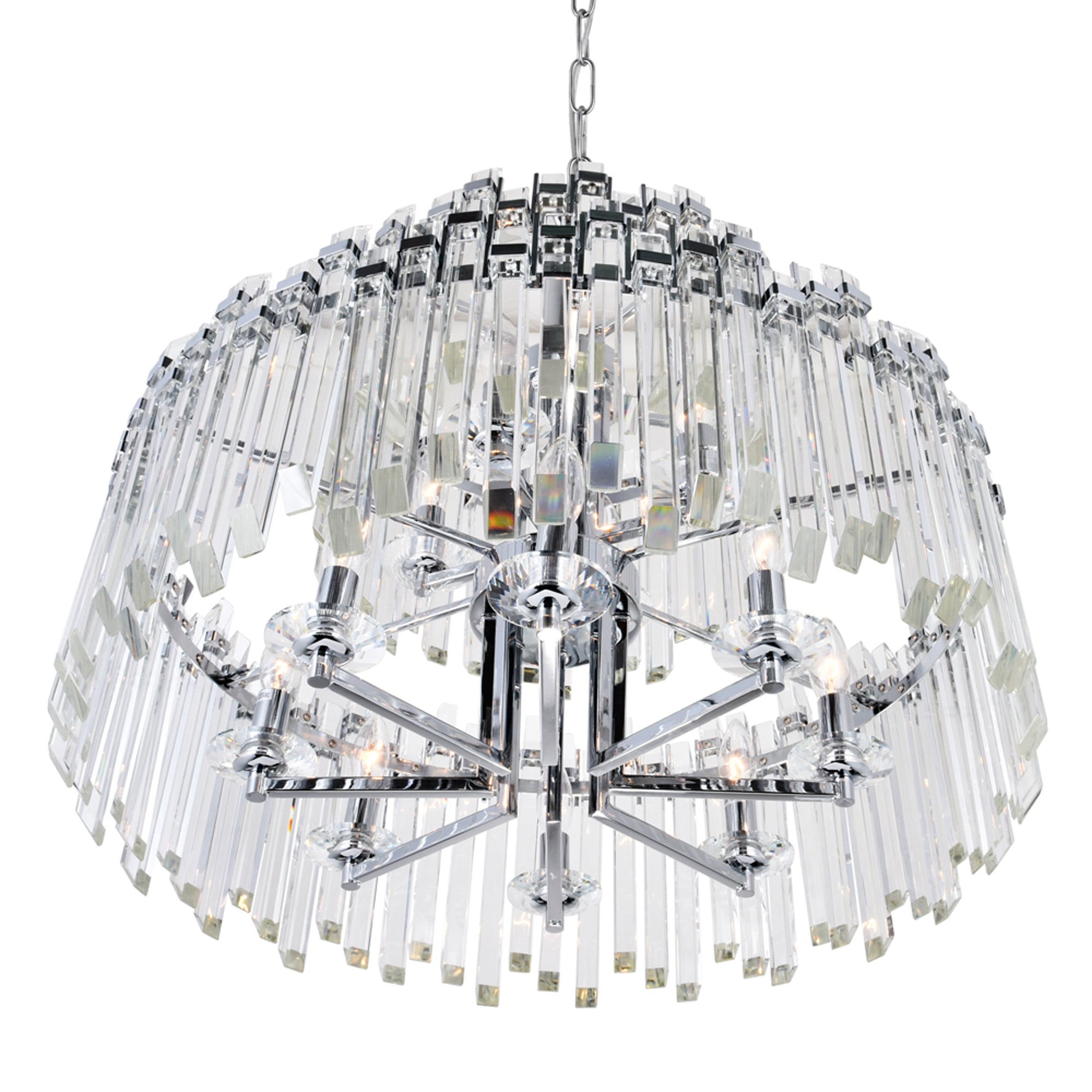 Henrietta 12 Light Chandelier With Chrome Finish