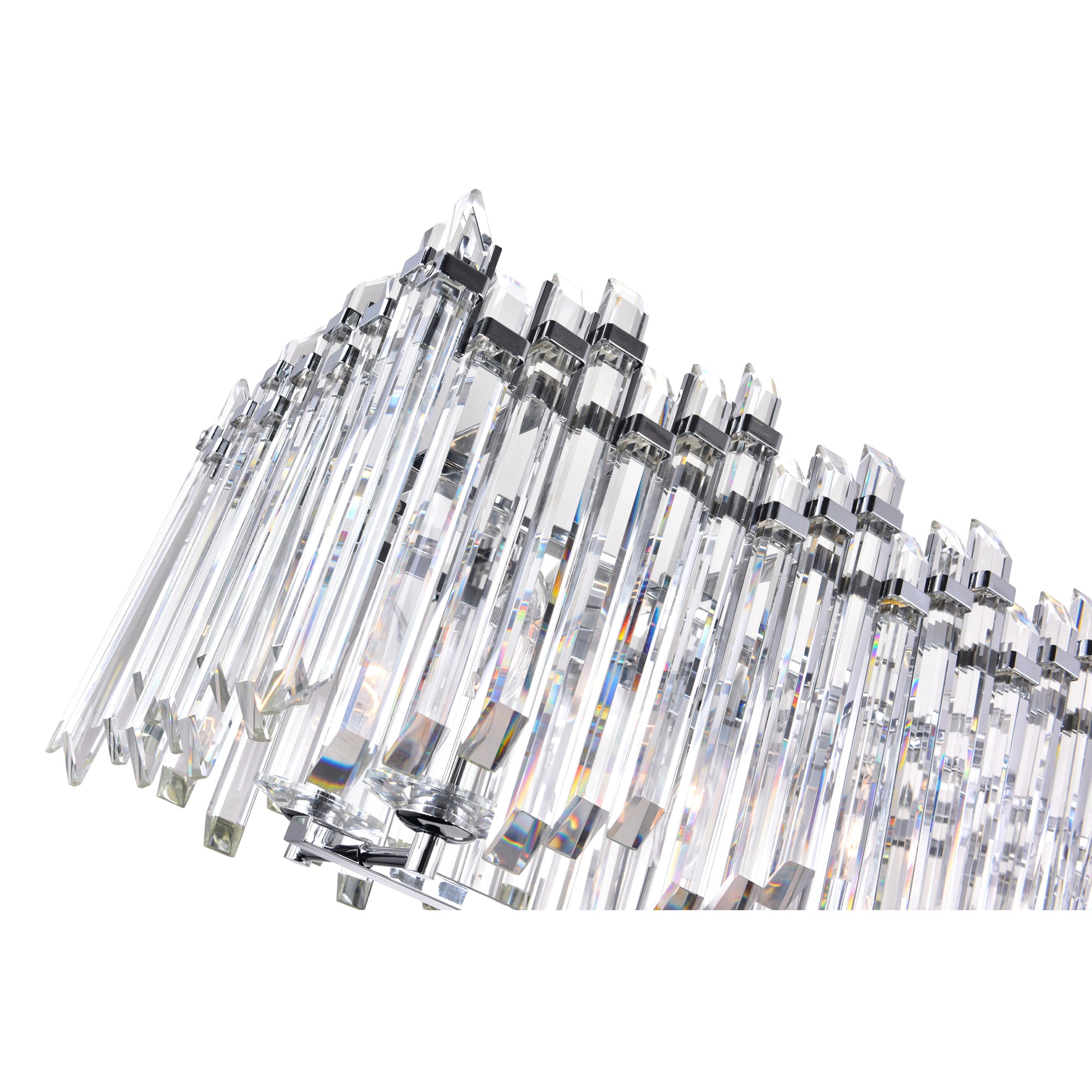 Henrietta 10 Light Chandelier With Chrome Finish