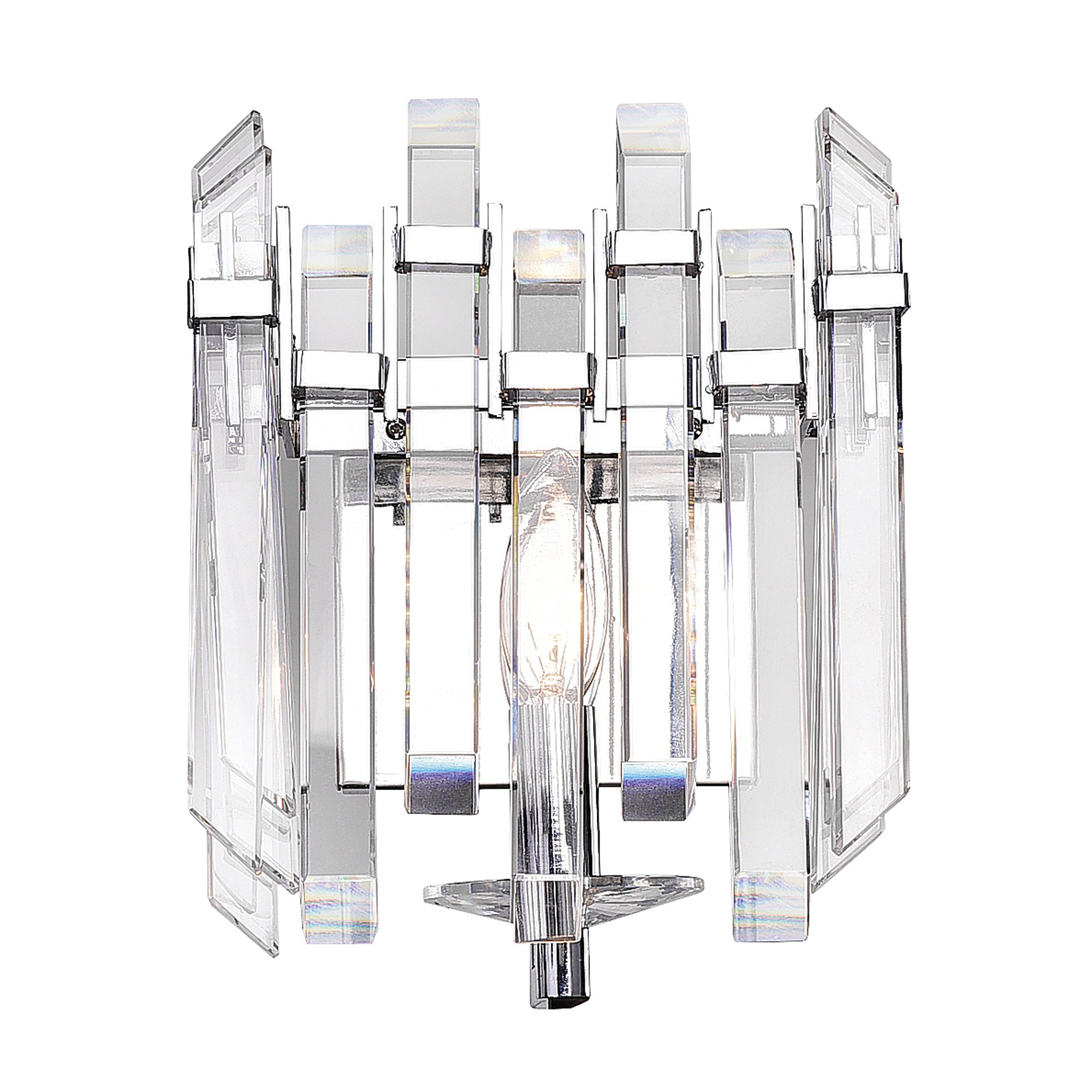 Henrietta 1 Light Wall Sconce With Chrome Finish