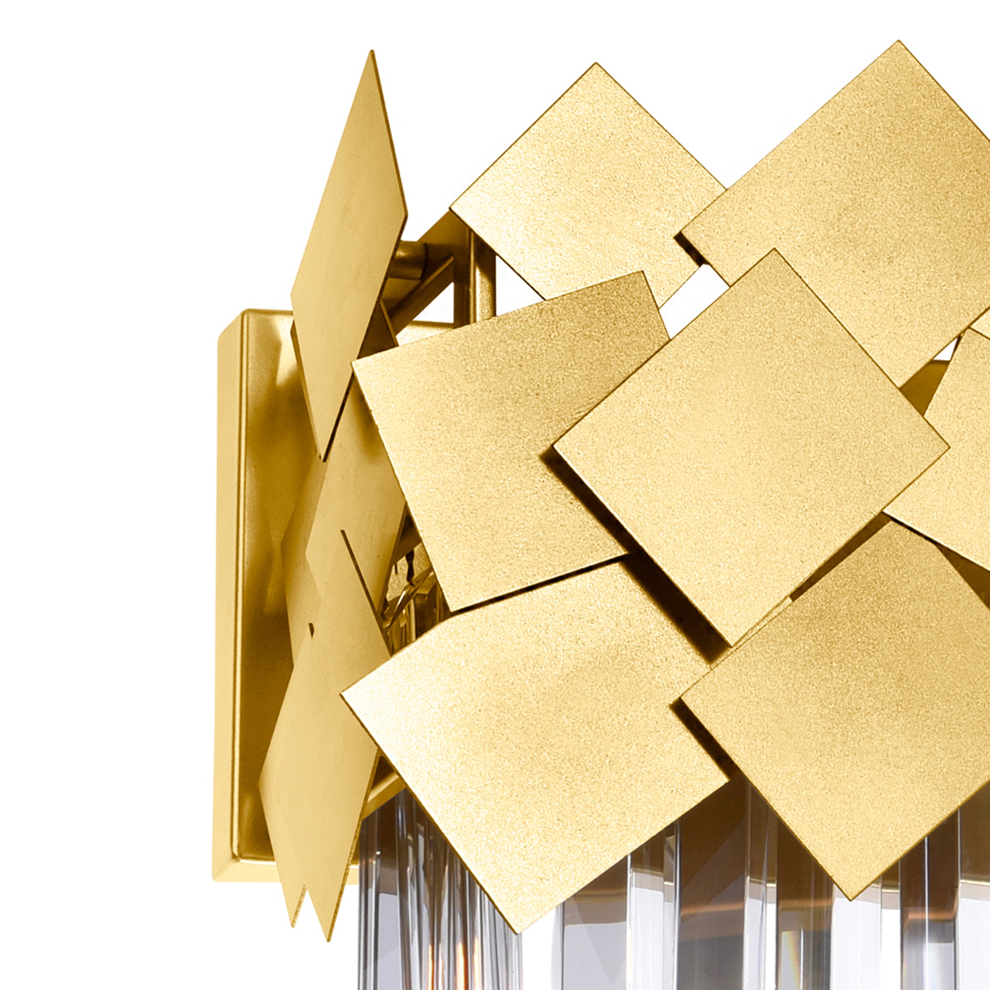 Panache 3 Light Vanity Light With Medallion Gold Finish