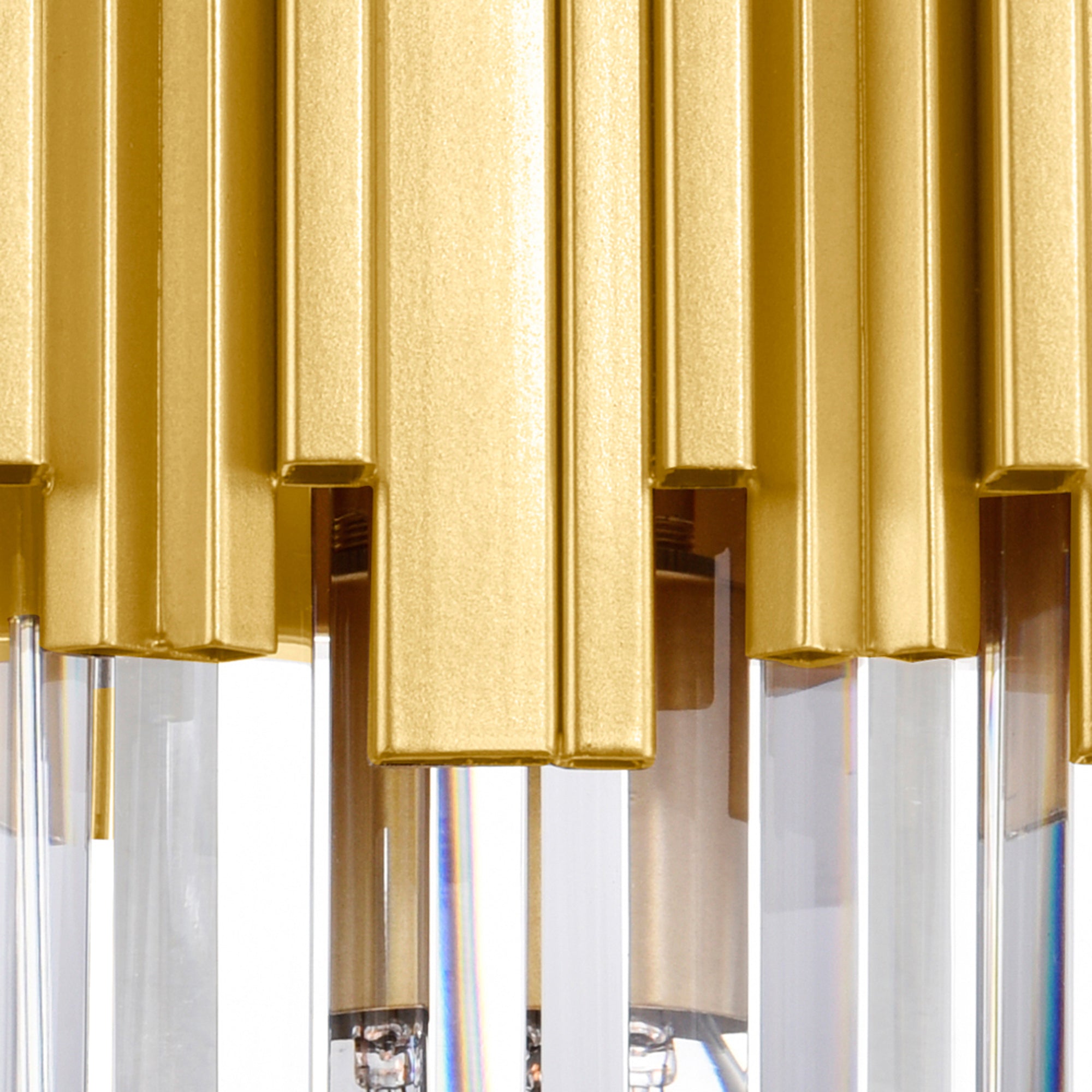 Deco 1 Light Medallion Gold Wall Light