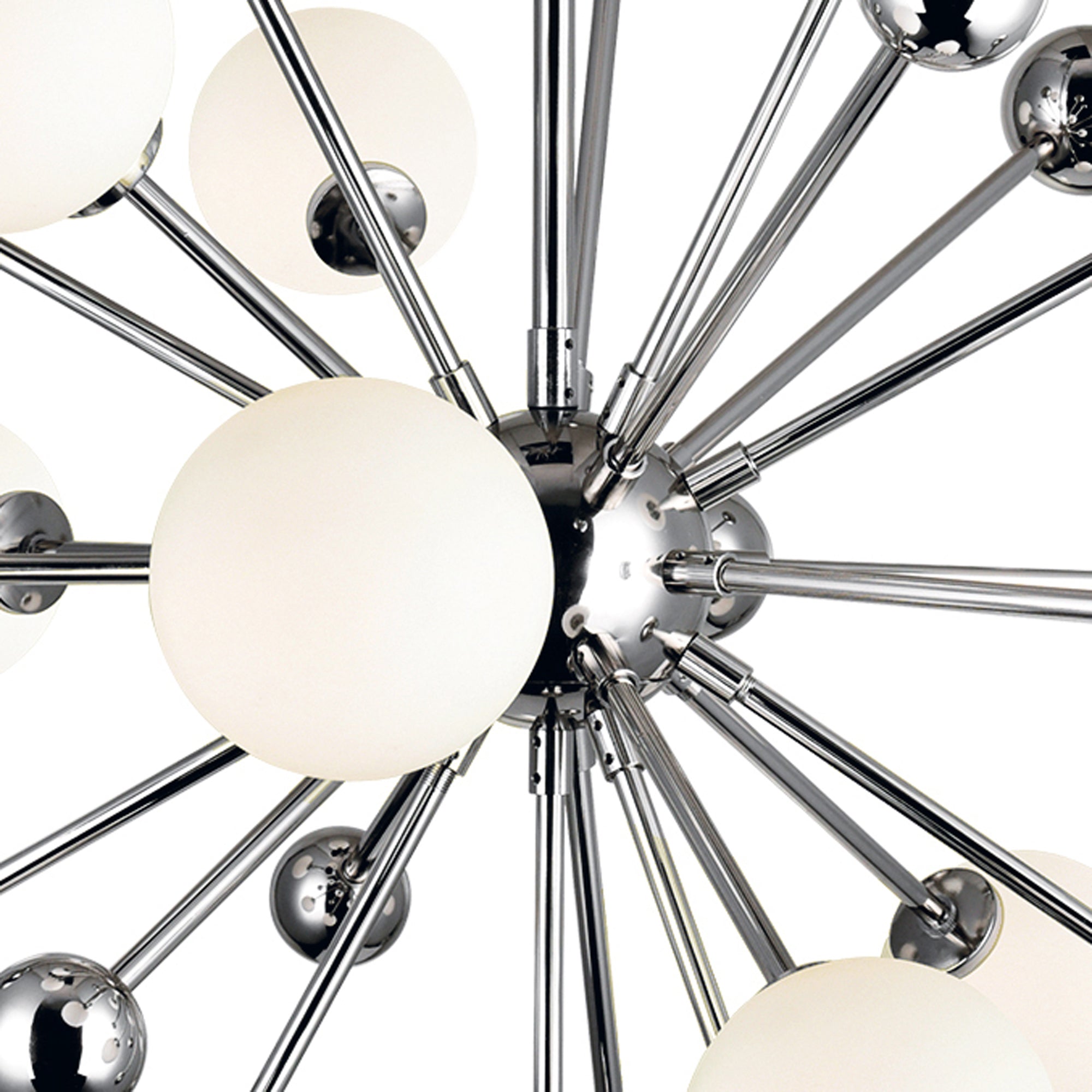 Element 11 Light Chandelier With Polished Nickel Finish