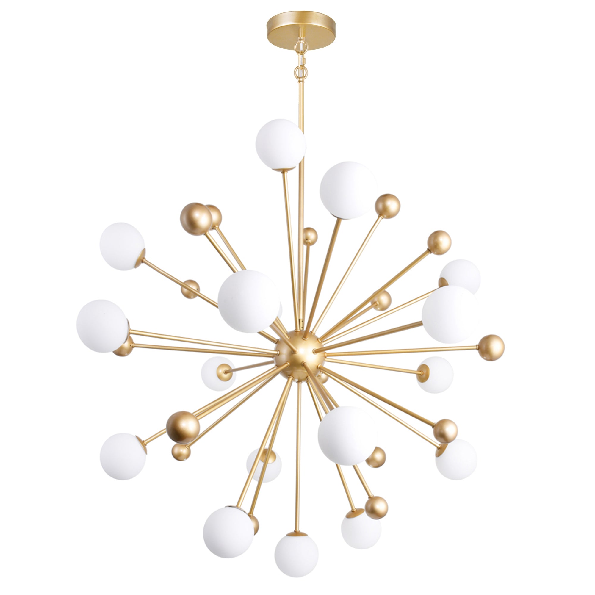 Element 17 Light 39in Sun Gold Chandelier