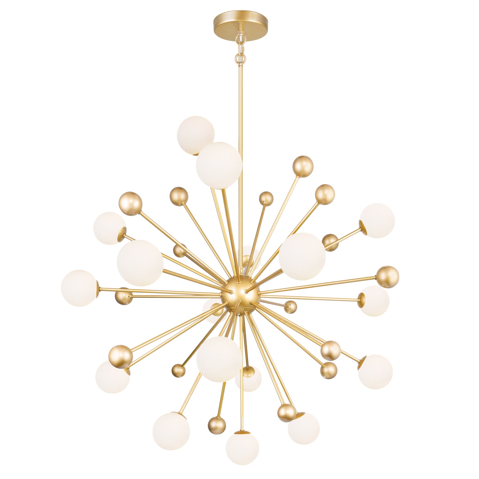 Element 17 Light 39in Sun Gold Chandelier
