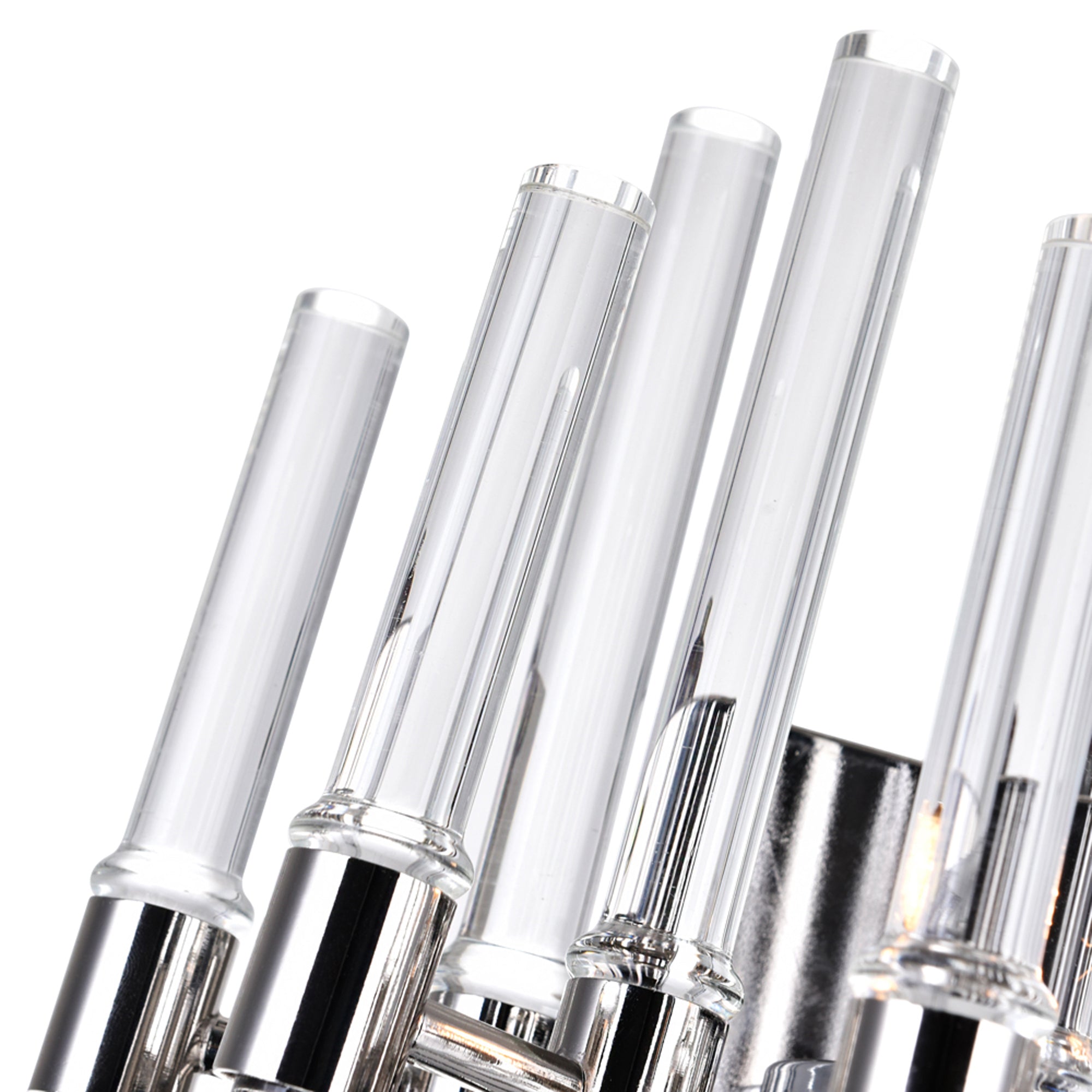 Miroir 2 Light 18in Polished Nickel Wall Light