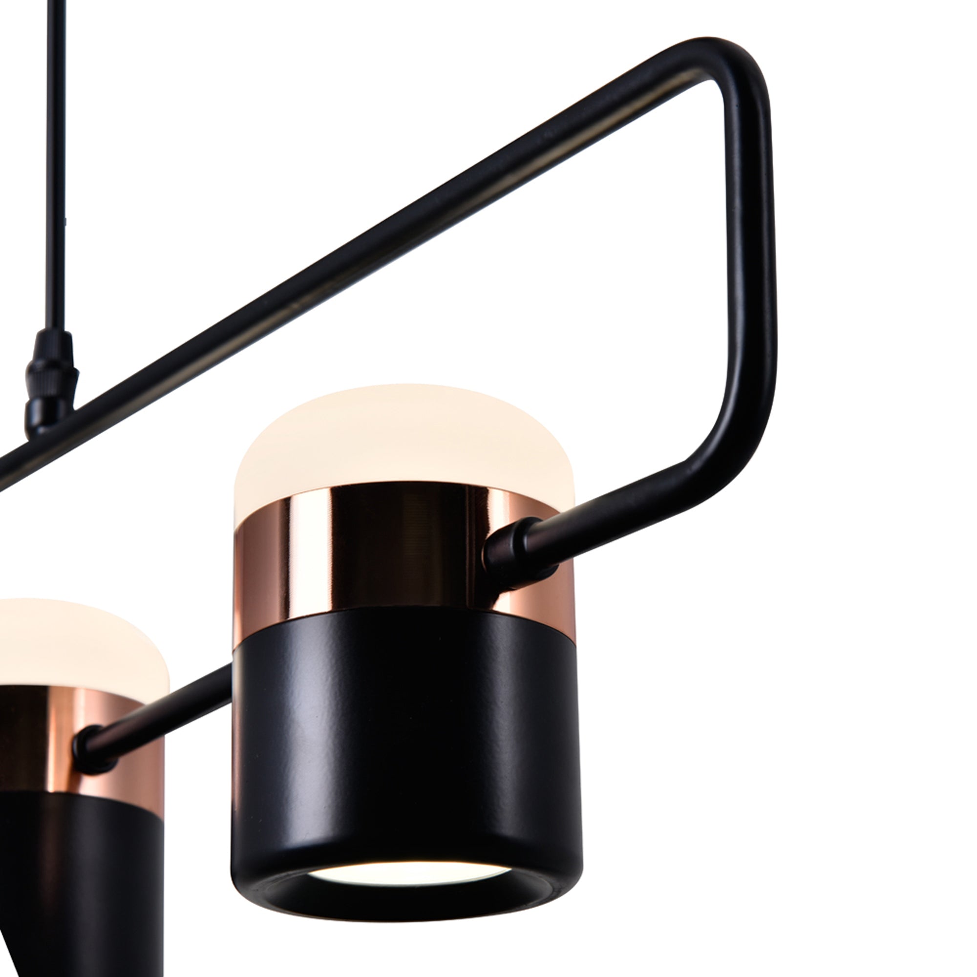 Moxie LED Pool Table Light With Black Finish