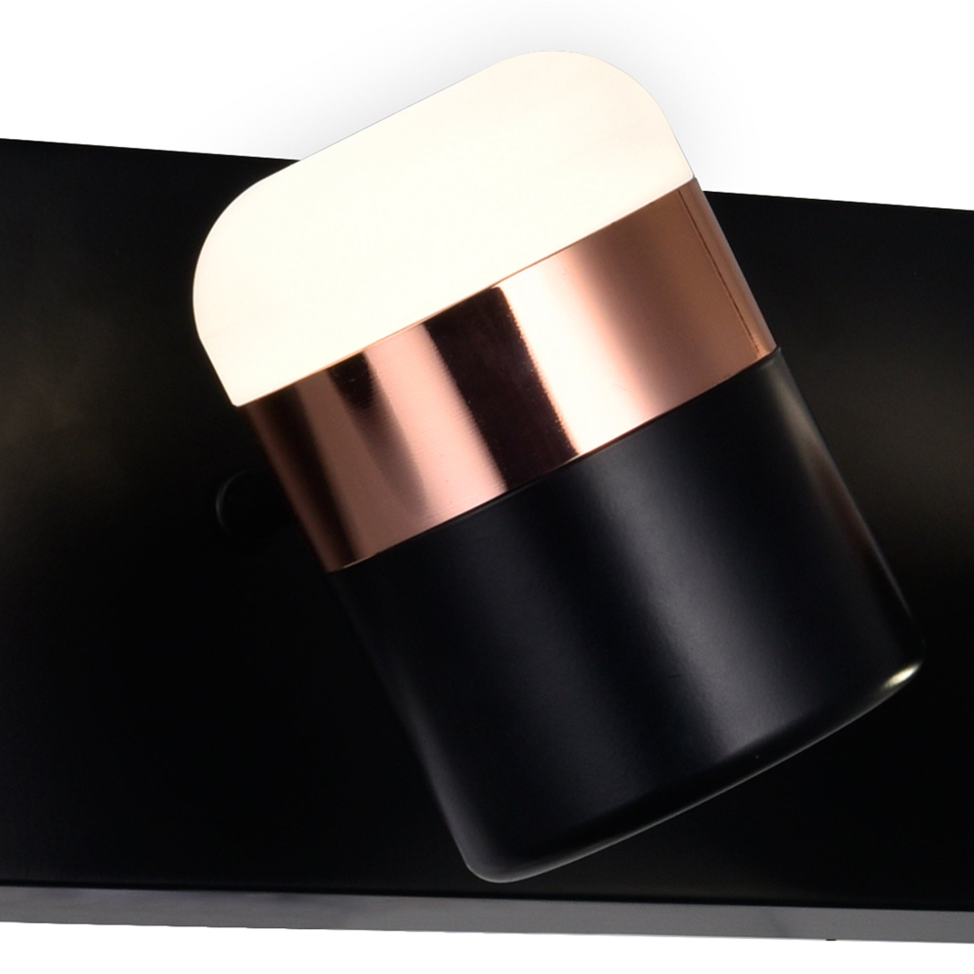 Moxie LED Vanity Light With Black Finish