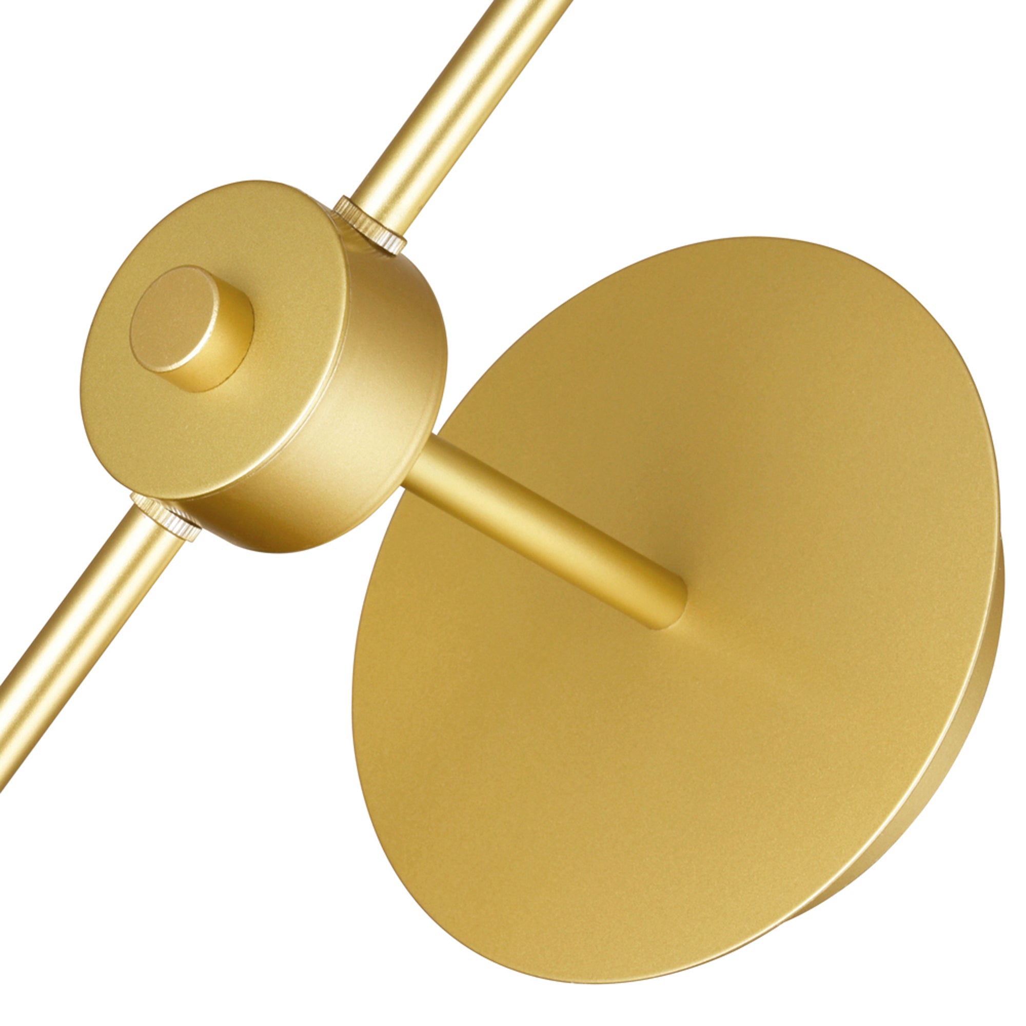 Da Vinci 1 Light 10in Brass Wall Light