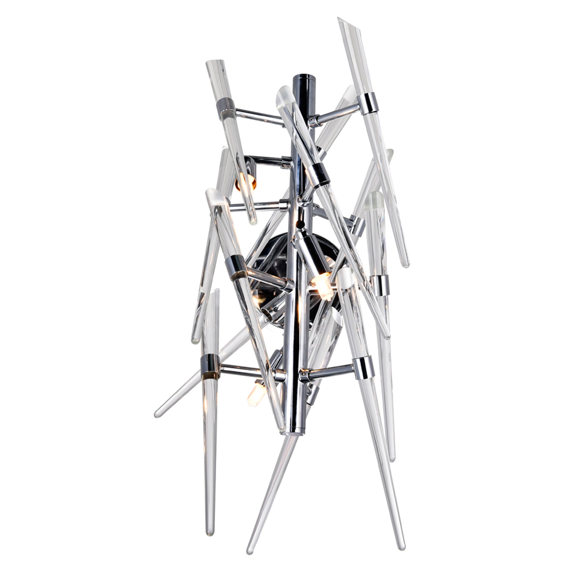 Icicle 3 Light 11in Chrome Wall Light