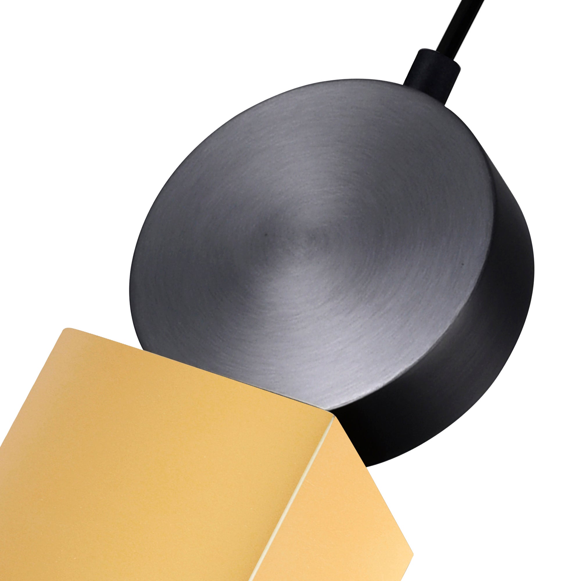 Saleen LED Mini Pendant With Sun Gold & Black Finish