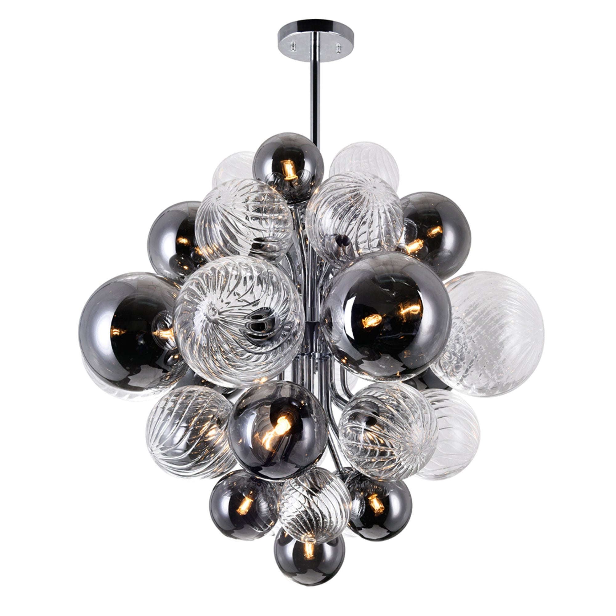 Pallocino 15 Light 25in Chrome Chandelier