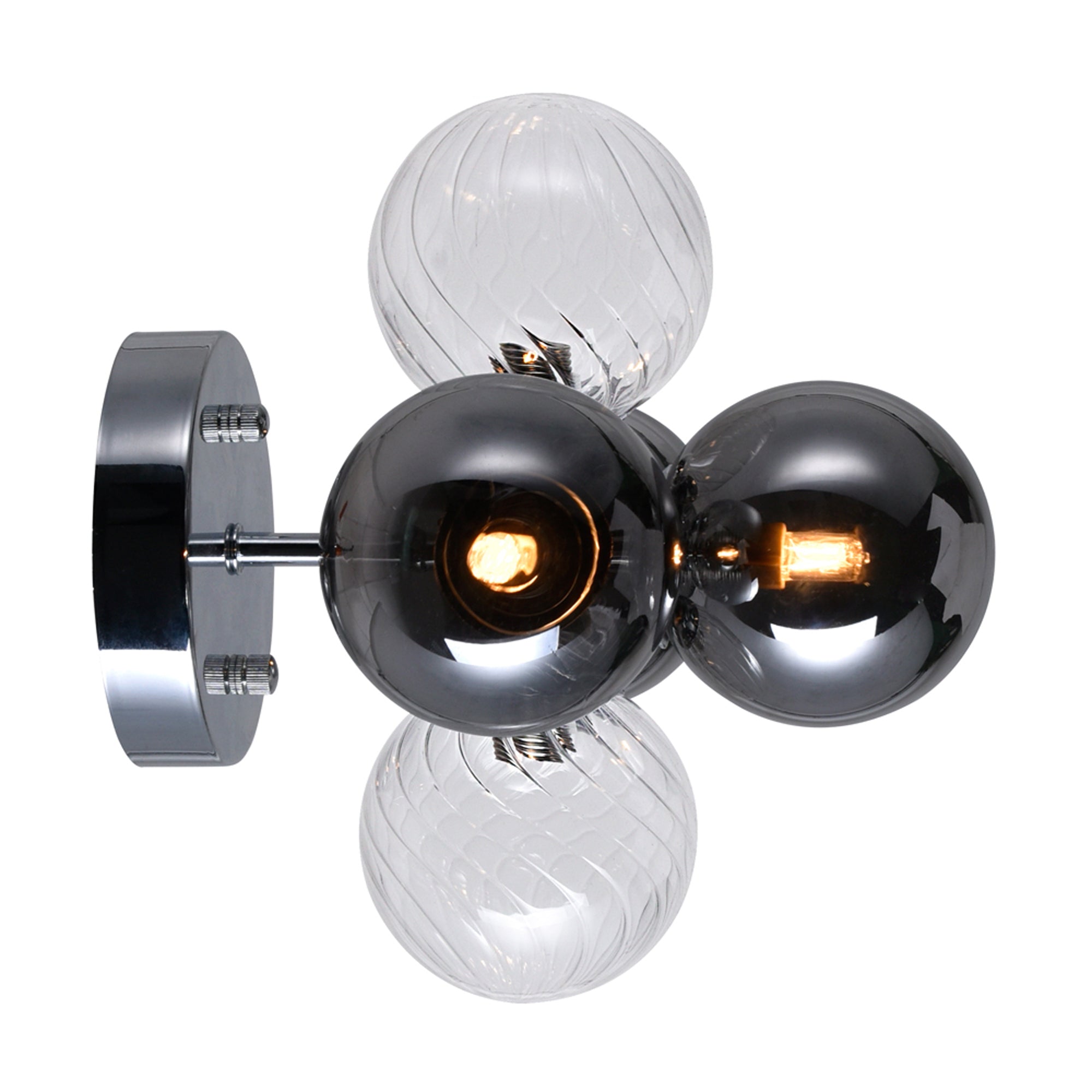 Pallocino 3 Light 9in Chrome Wall Sconce