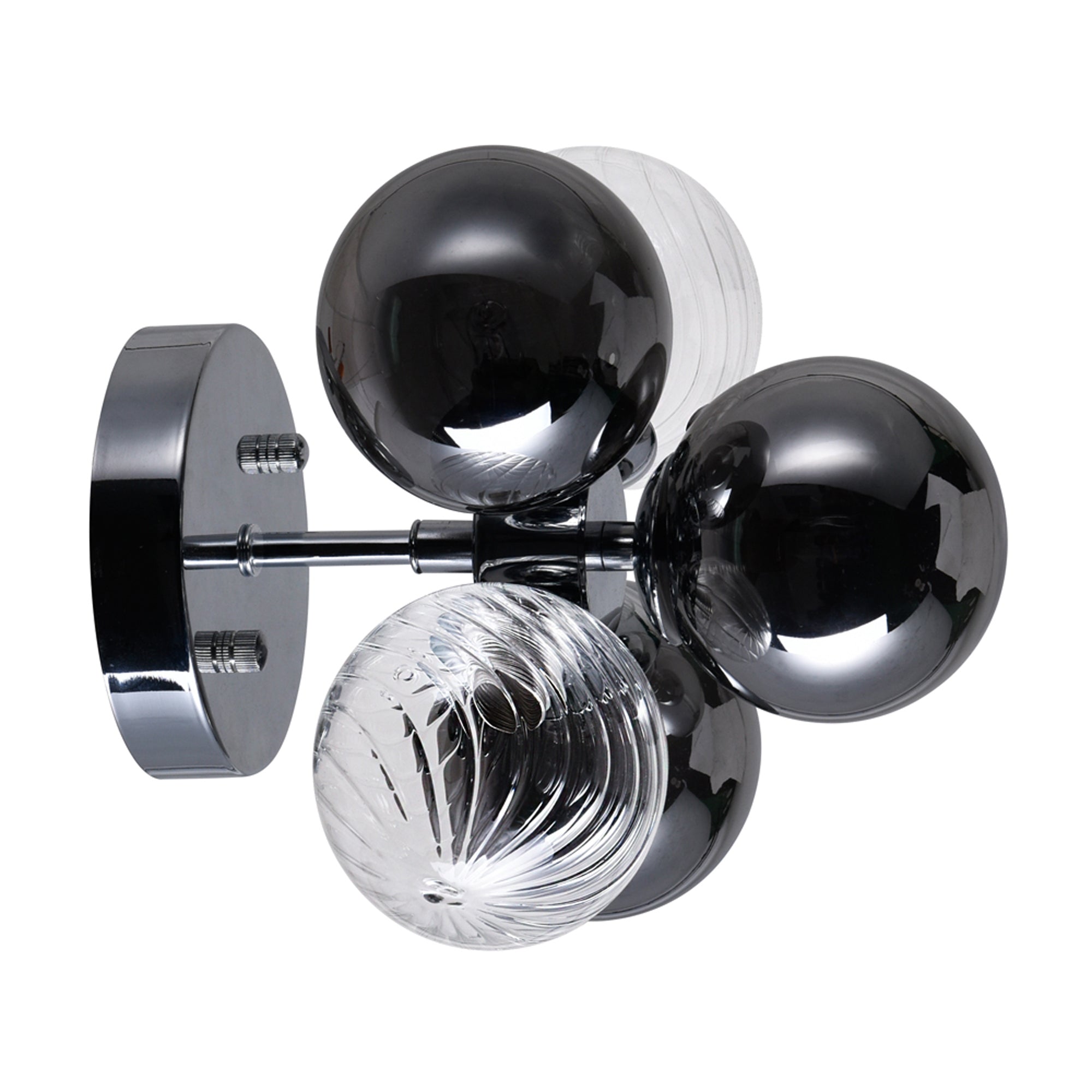 Pallocino 3 Light 9in Chrome Wall Sconce