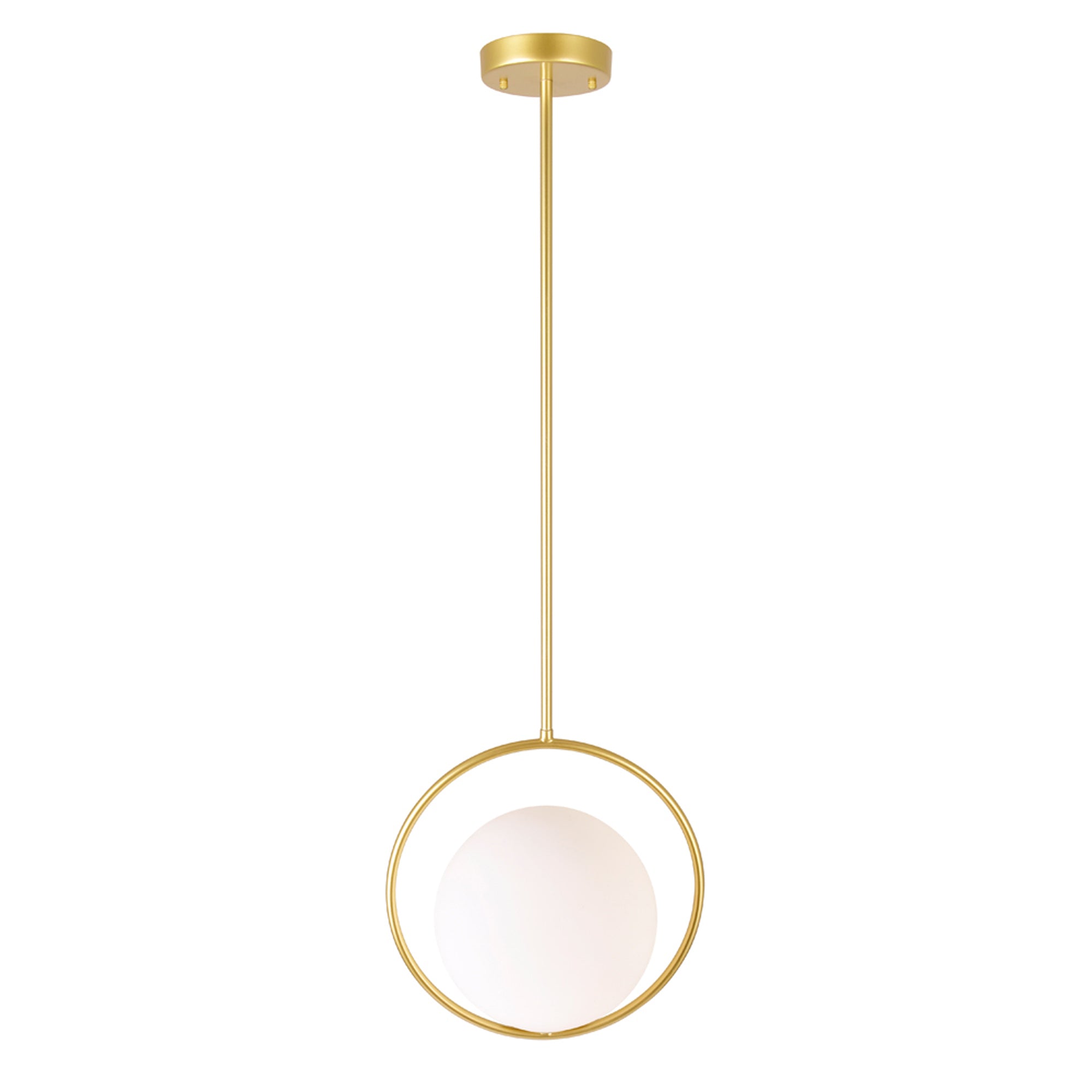 Celeste 1 Light 14in Medallion Gold Mini Pendant