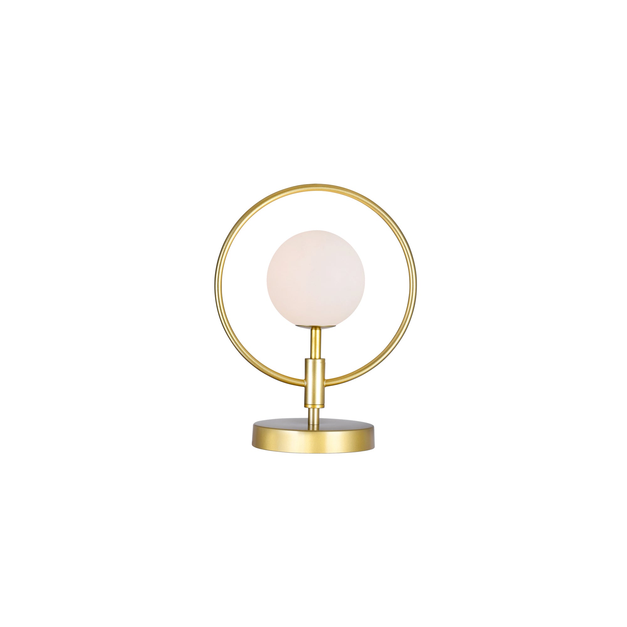 Celeste 1 Light Lamp With Medallion Gold Finish
