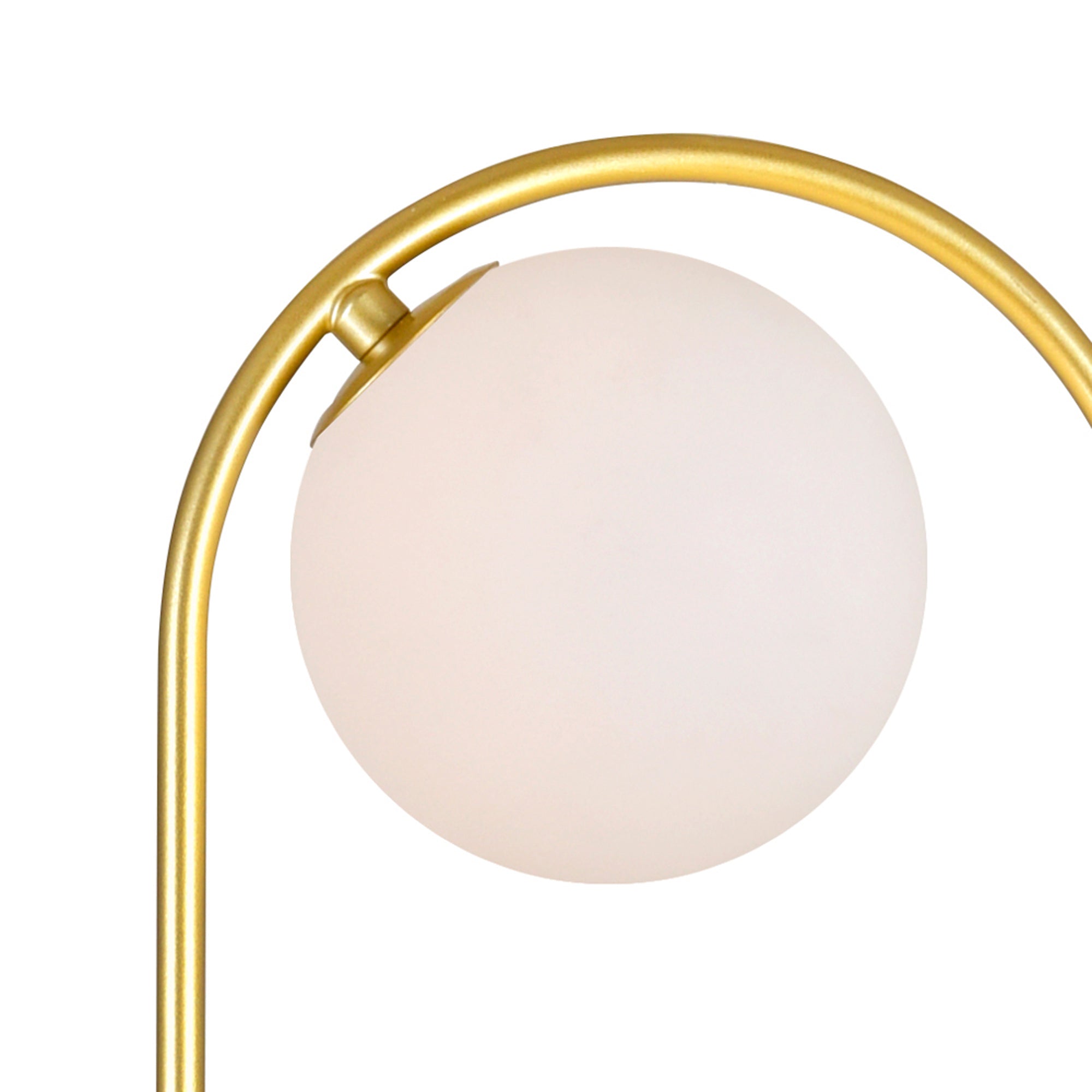 Celeste 2 Light Medallion Gold Lamp