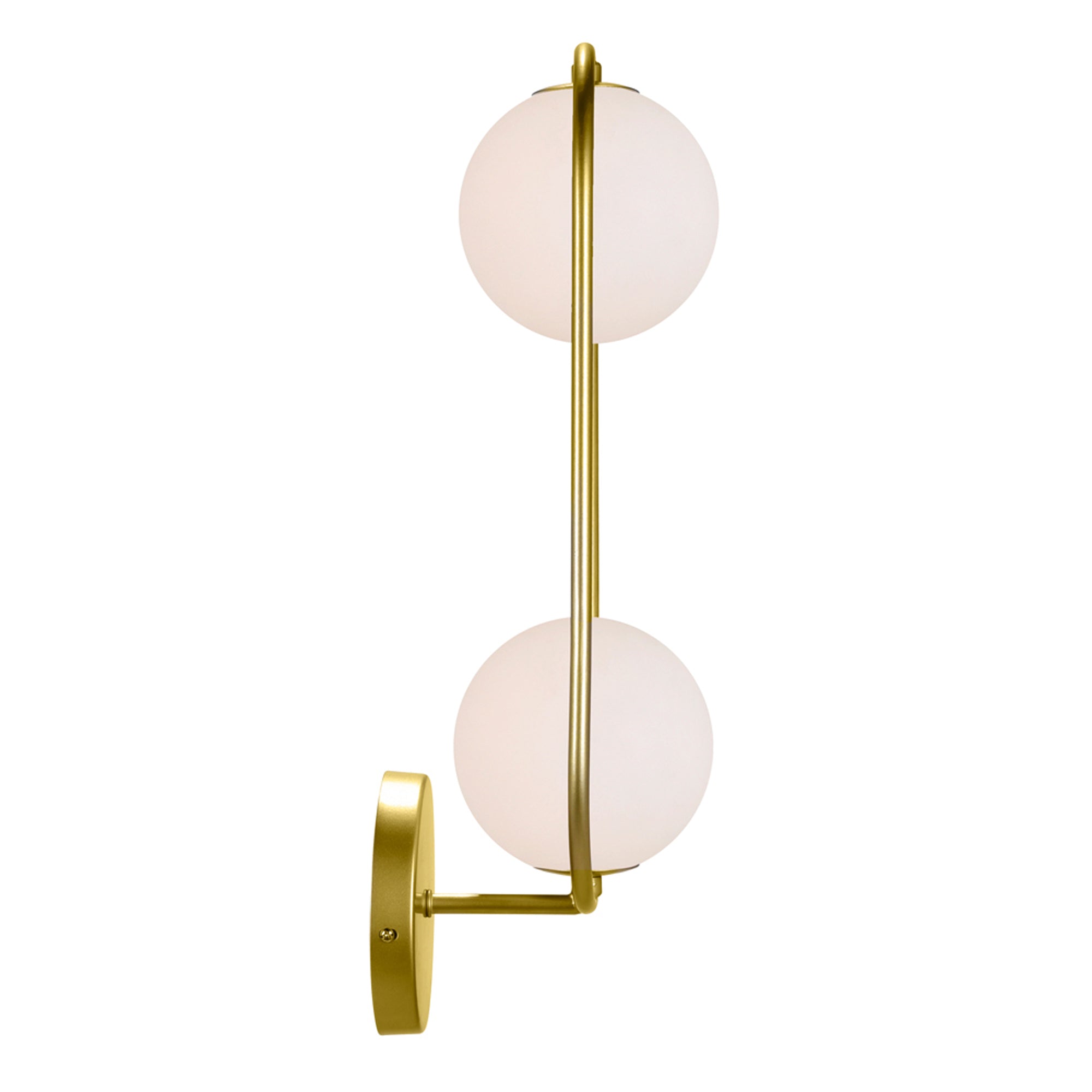 Celeste 2 Light Medallion Gold Wall Sconce