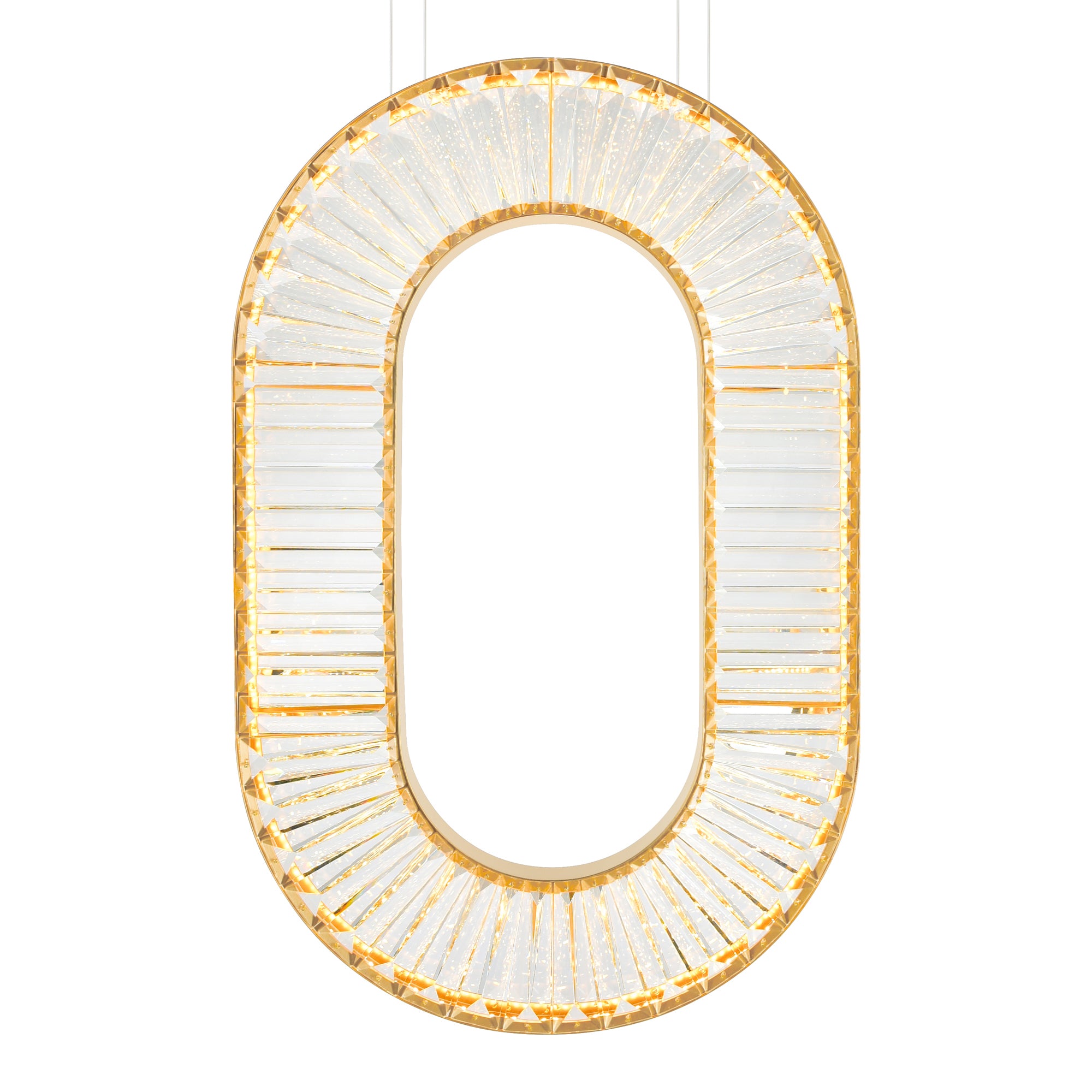 Bjoux LED Chandelier With Sun Gold Finish