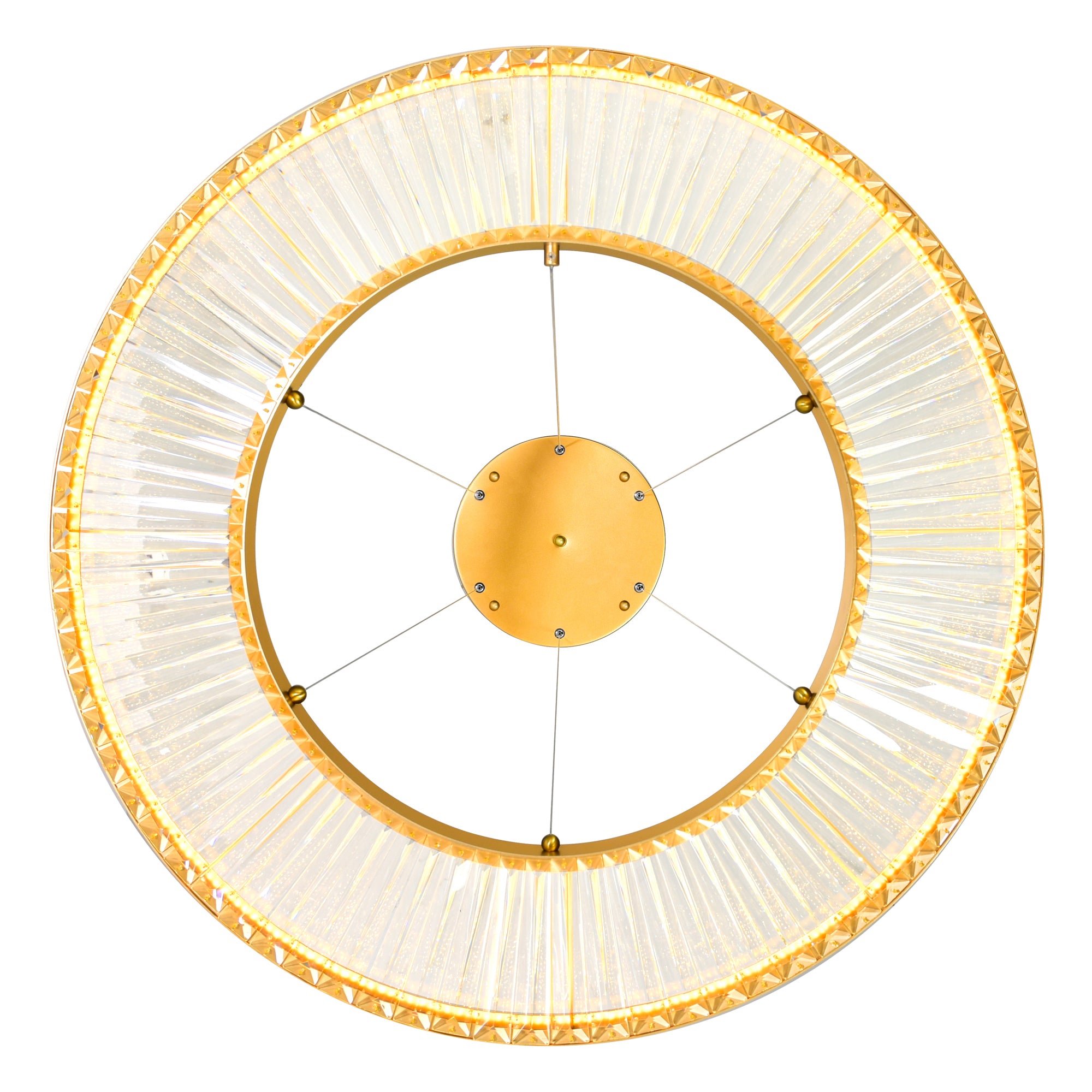 Bjoux LED Chandelier With Sun Gold Finish