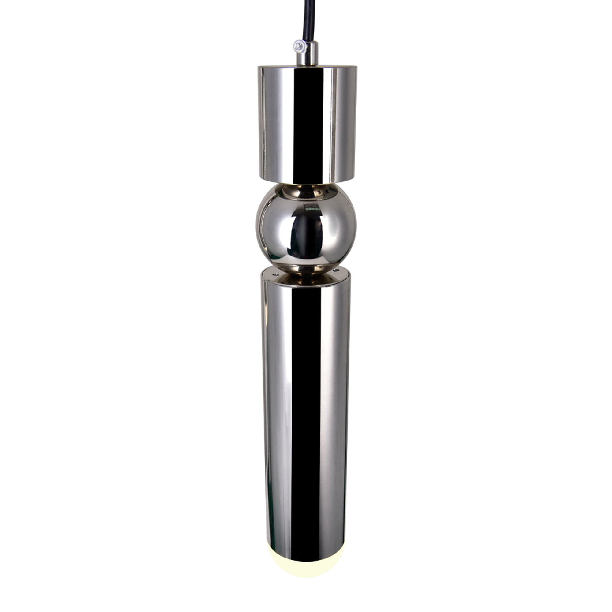 Chime LED Pendant With Polished Nickel Finish