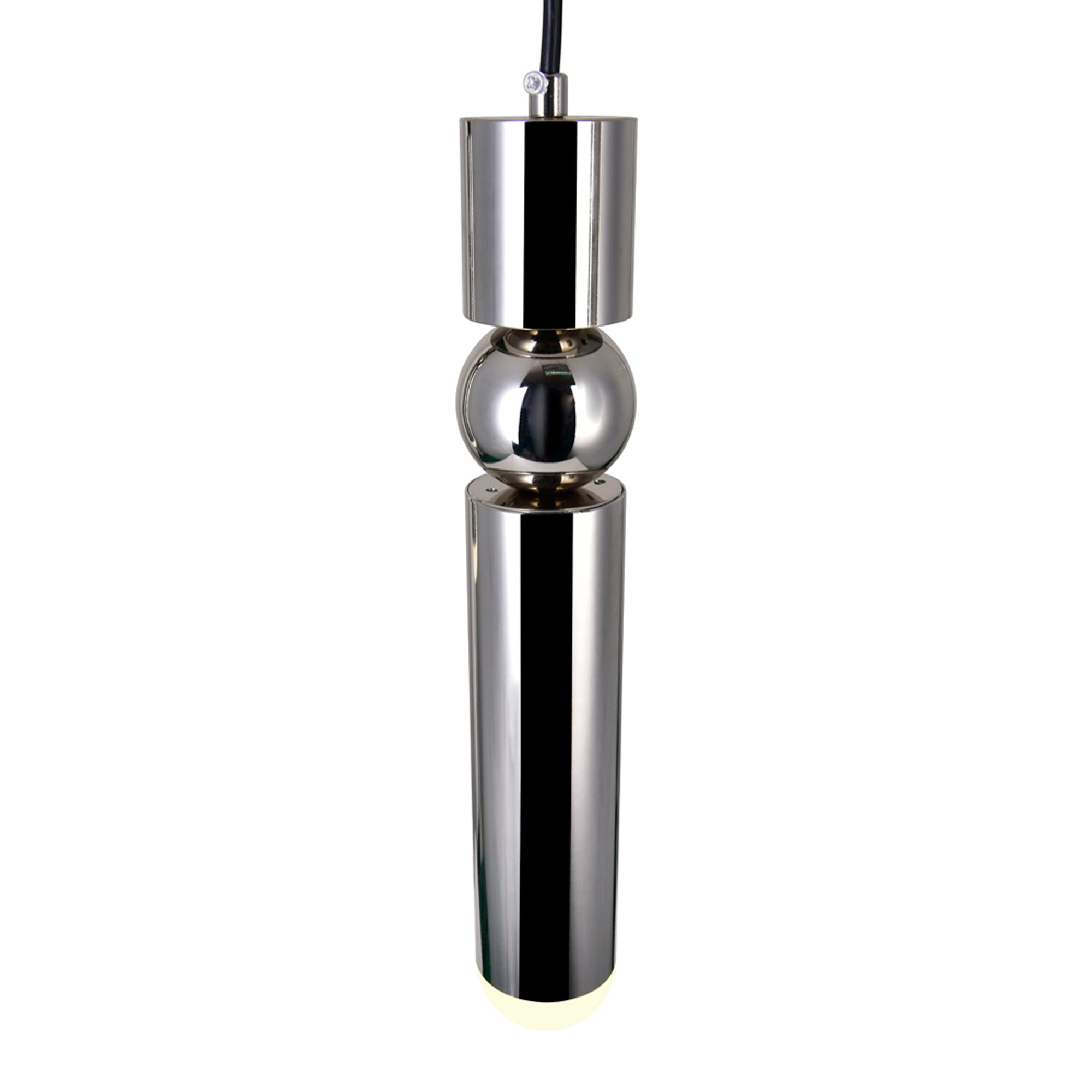 Chime Integrated LED Polished Nickel Mini Pendant