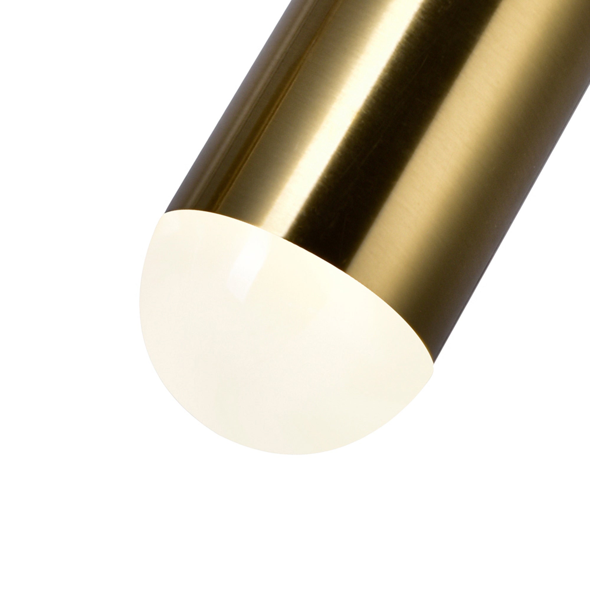 Chime LED Mini Pendant With Brass Finish