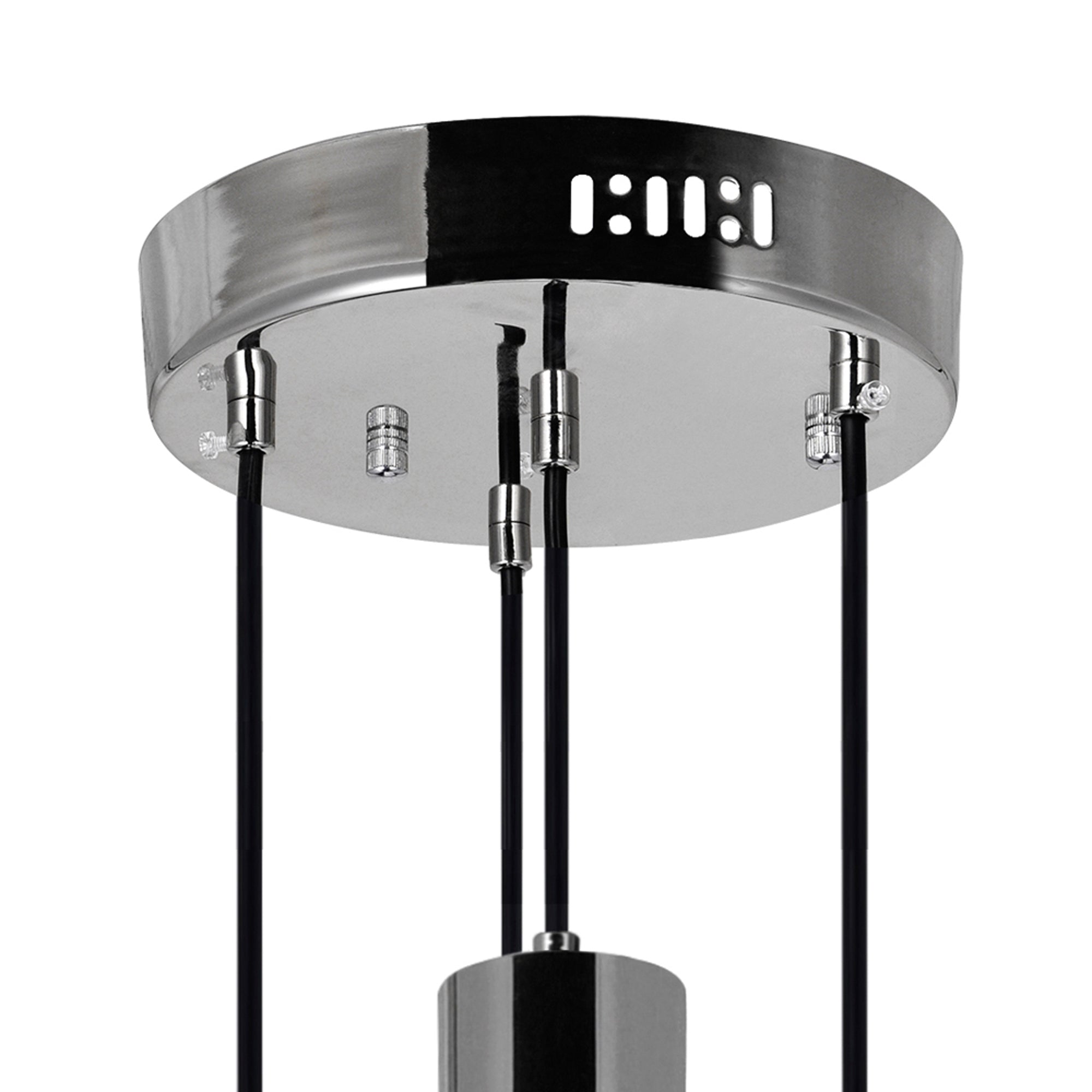 Chime LED Pendant With Polished Nickel Finish