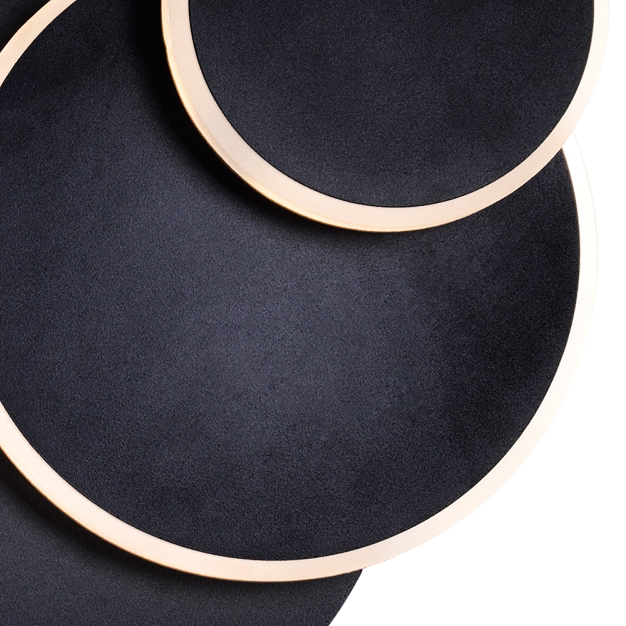 Private I Integrated LED Round Matte Black Wall Sconce