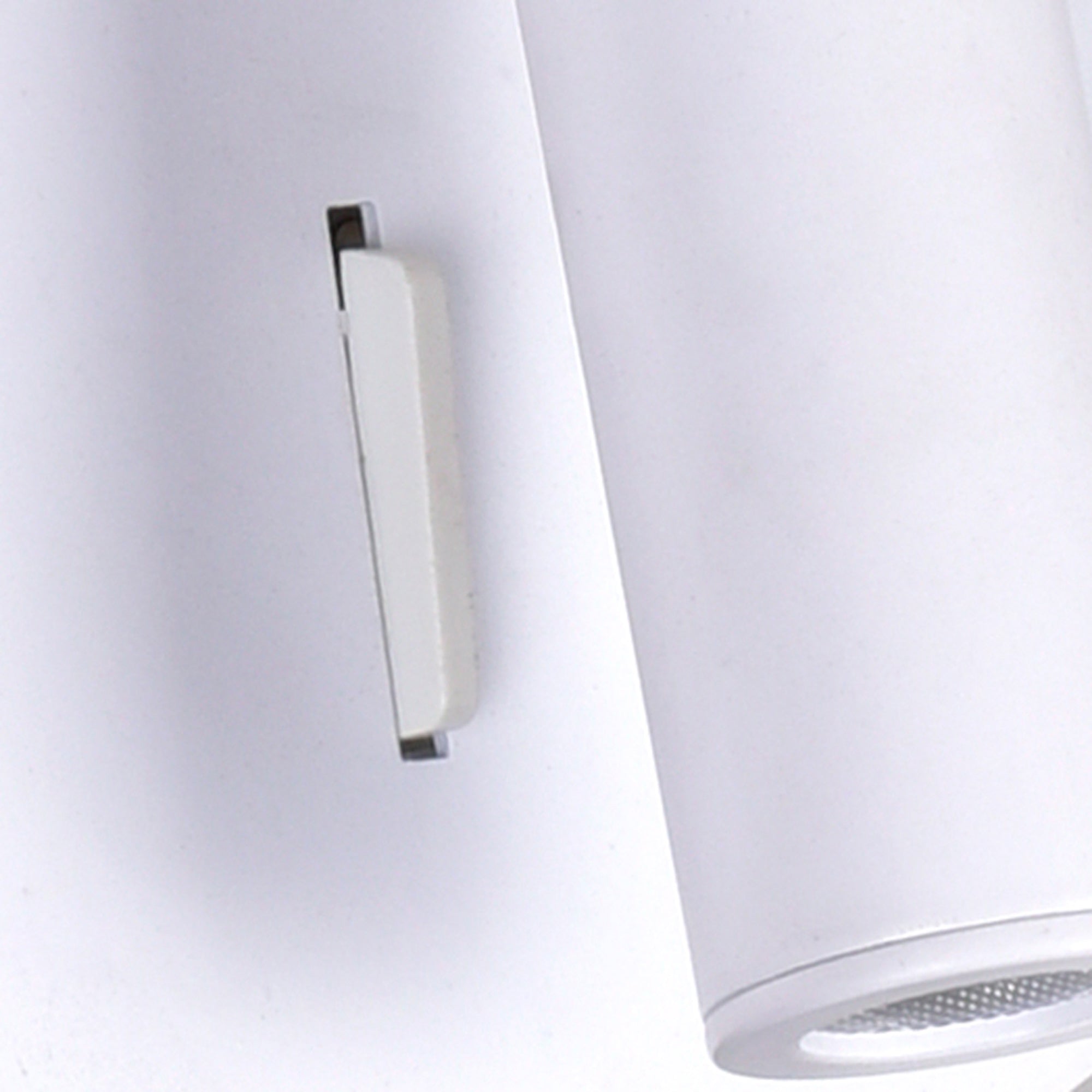 Private I Integrated LED Adjustable Rectangular Matte White Wall Sconce